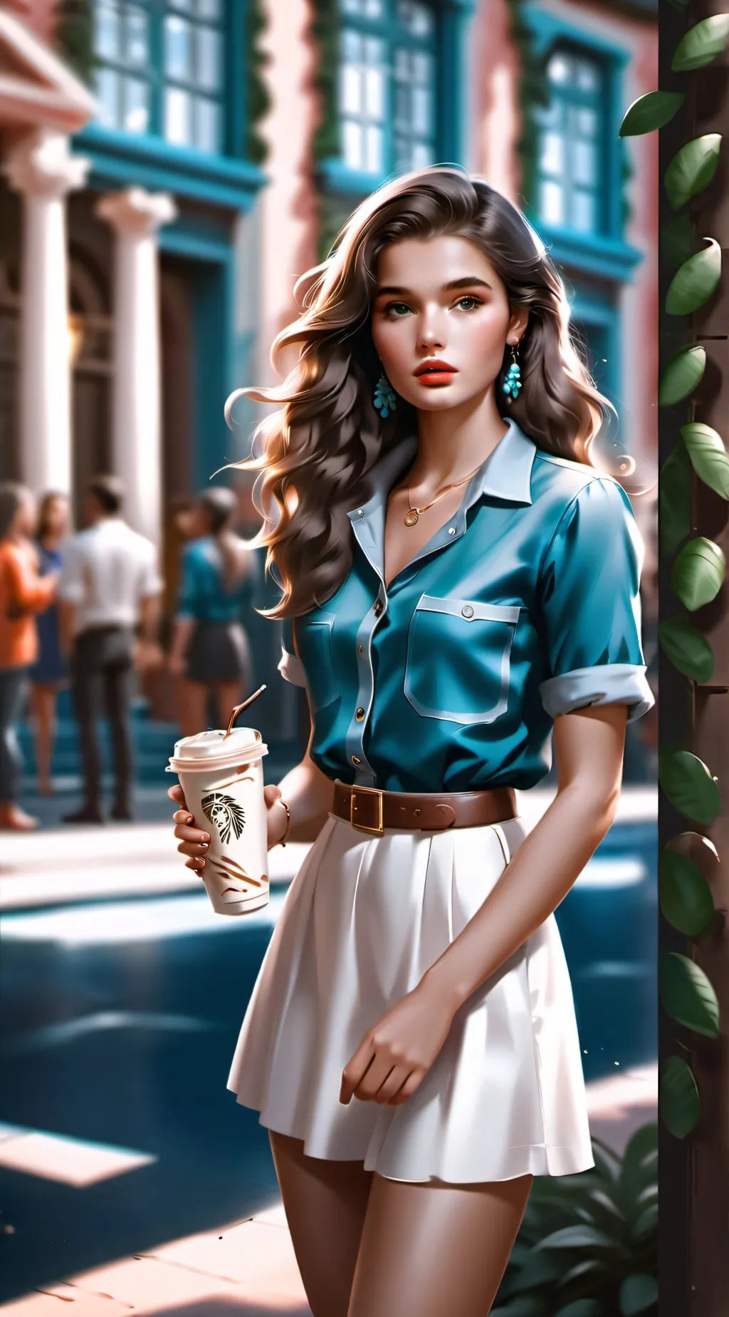 ai character: tara  background