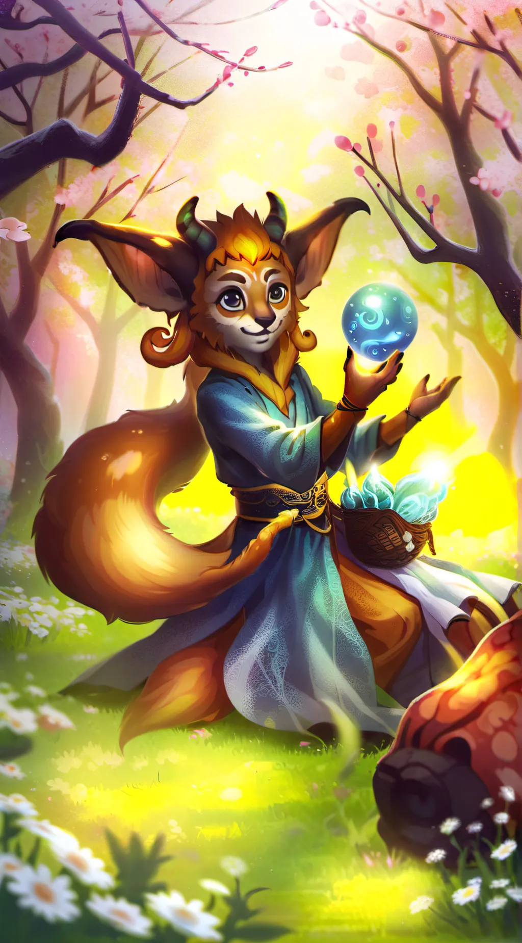 ai character: EraserMic x Y/n background