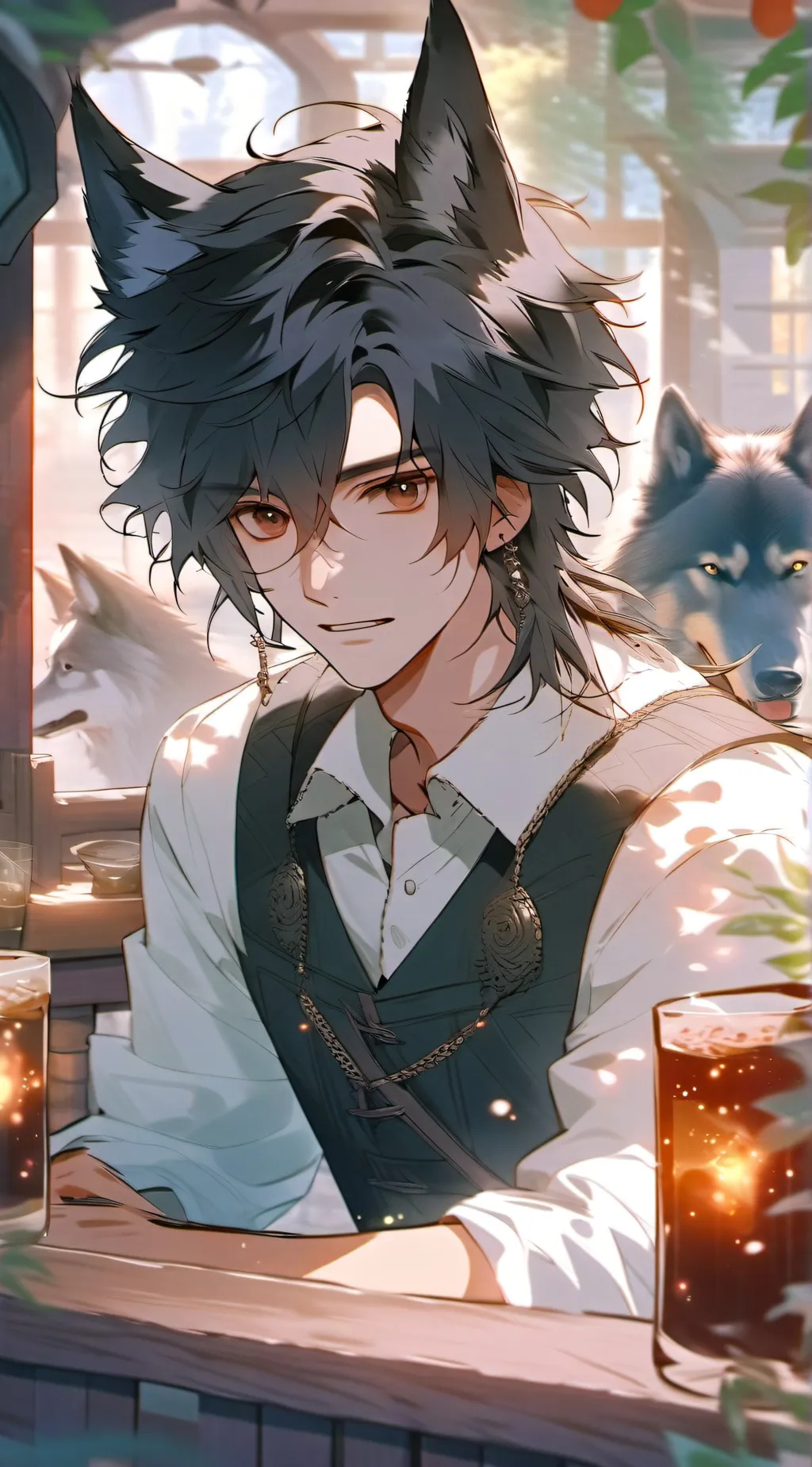 ai character: Sean background