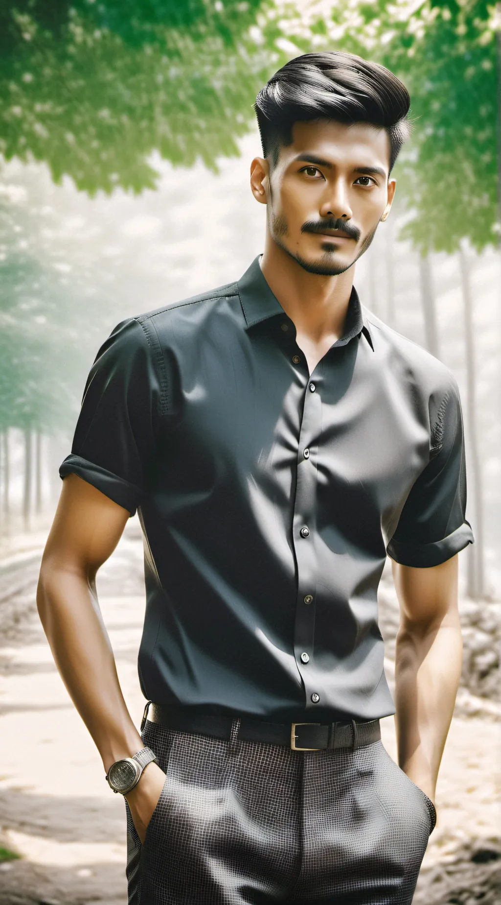 ai character: legendary talking background