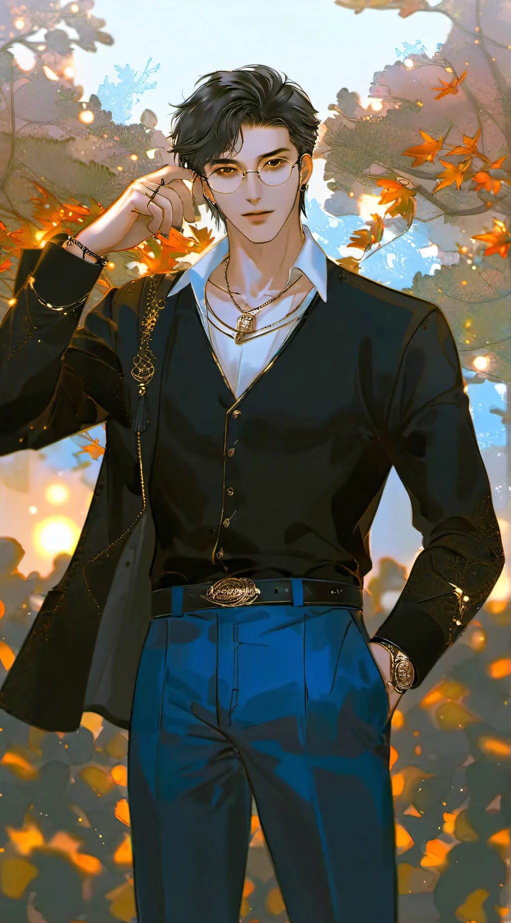 ai character: Your dad🥰 background