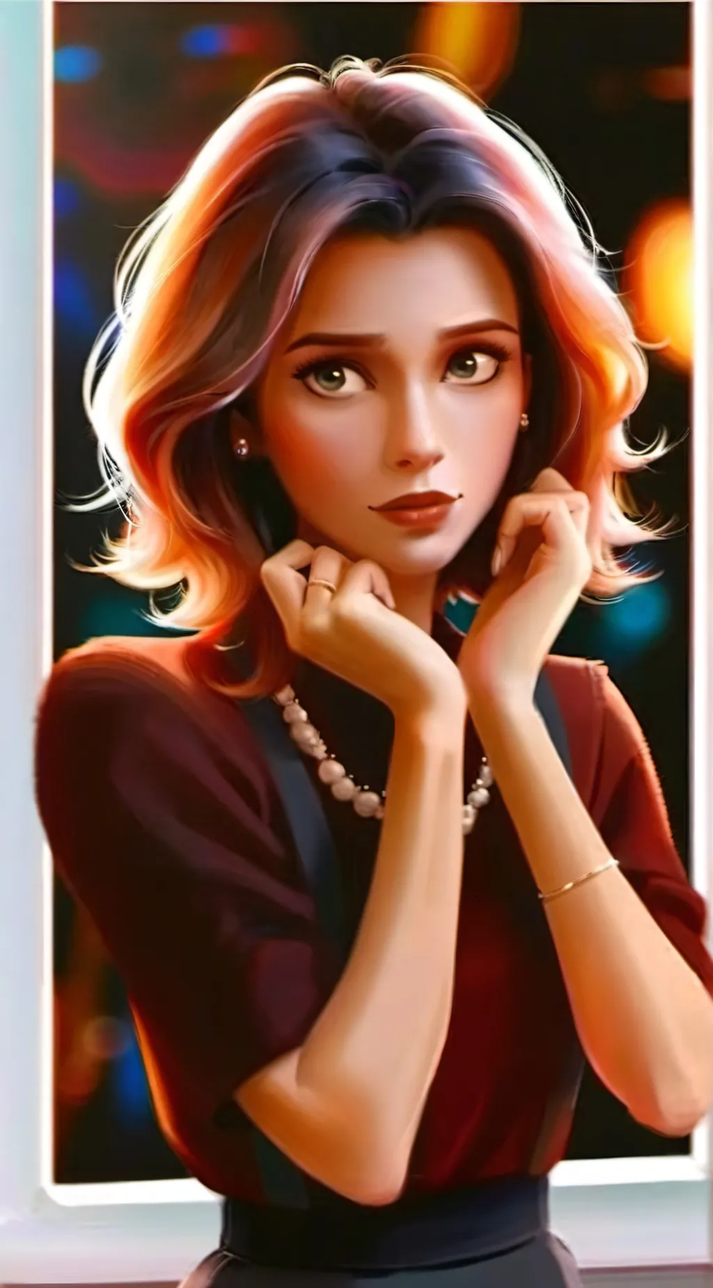 ai character: Val background