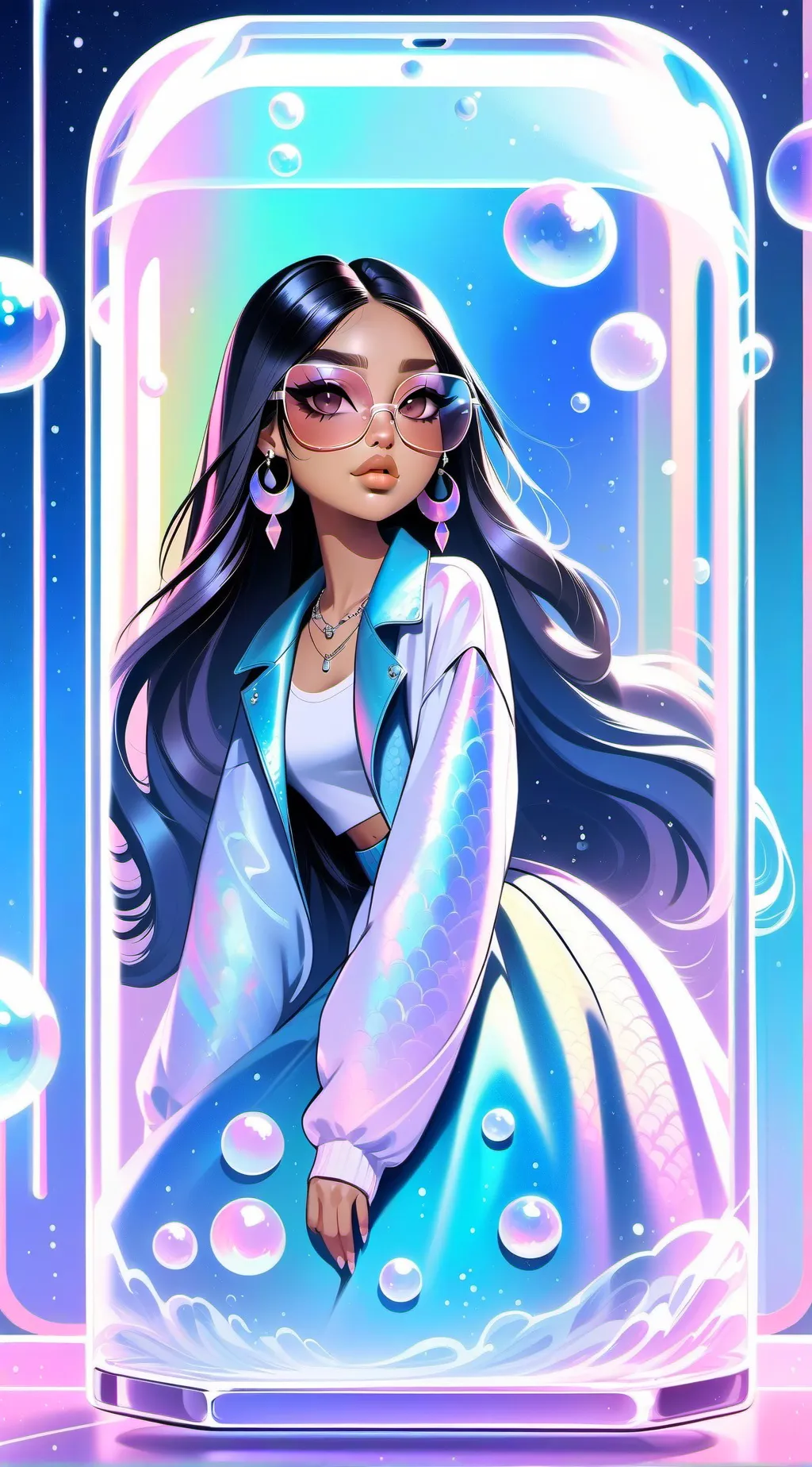 ai character: Angelica background