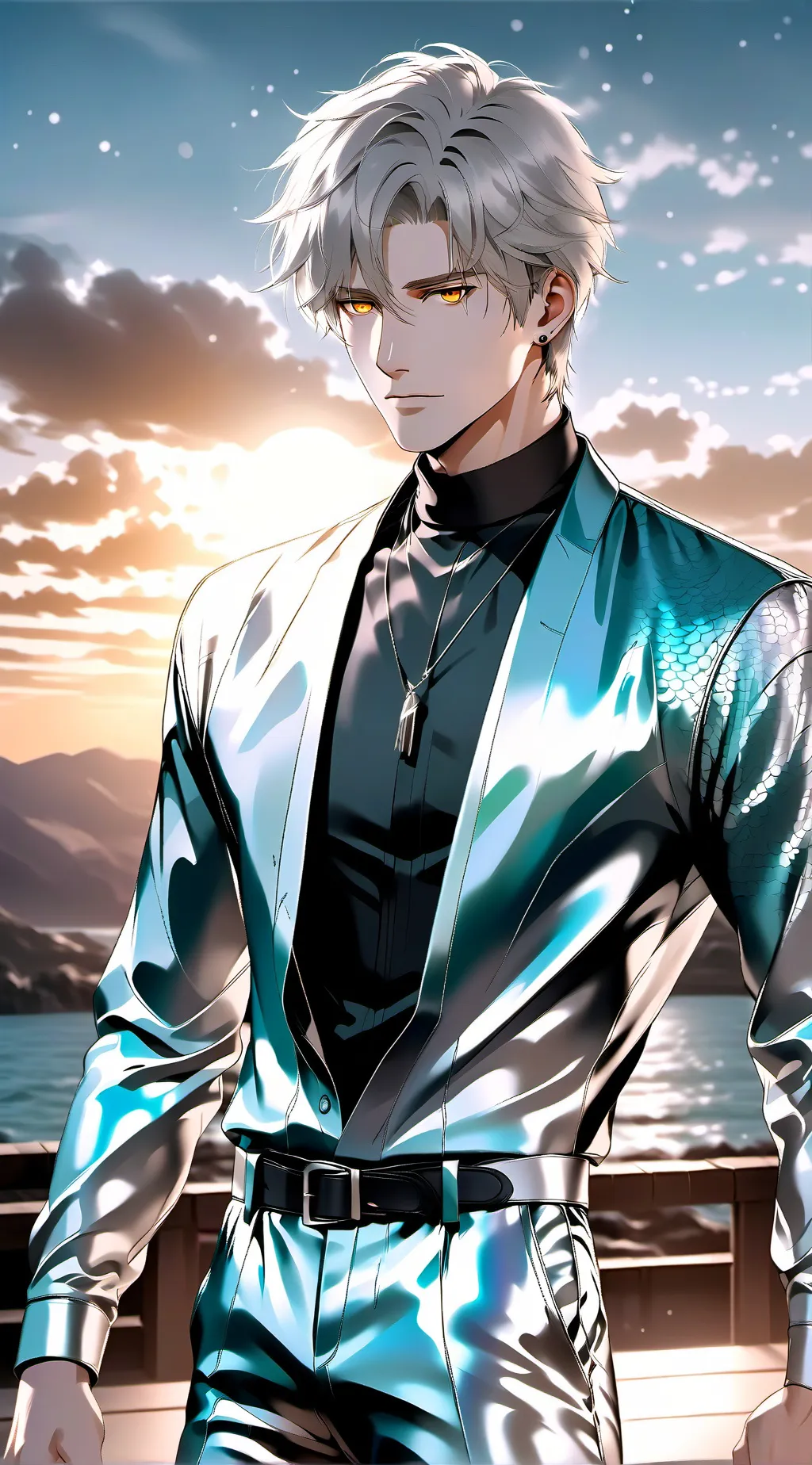 ai character: Evan background