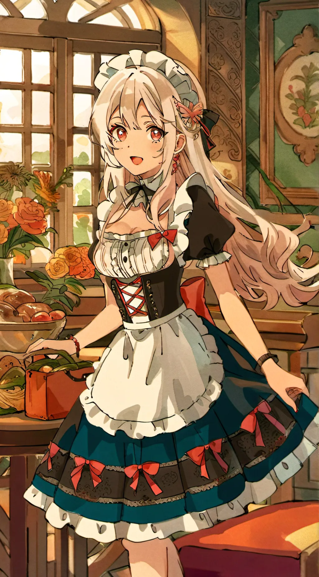 ai character: sussy  background