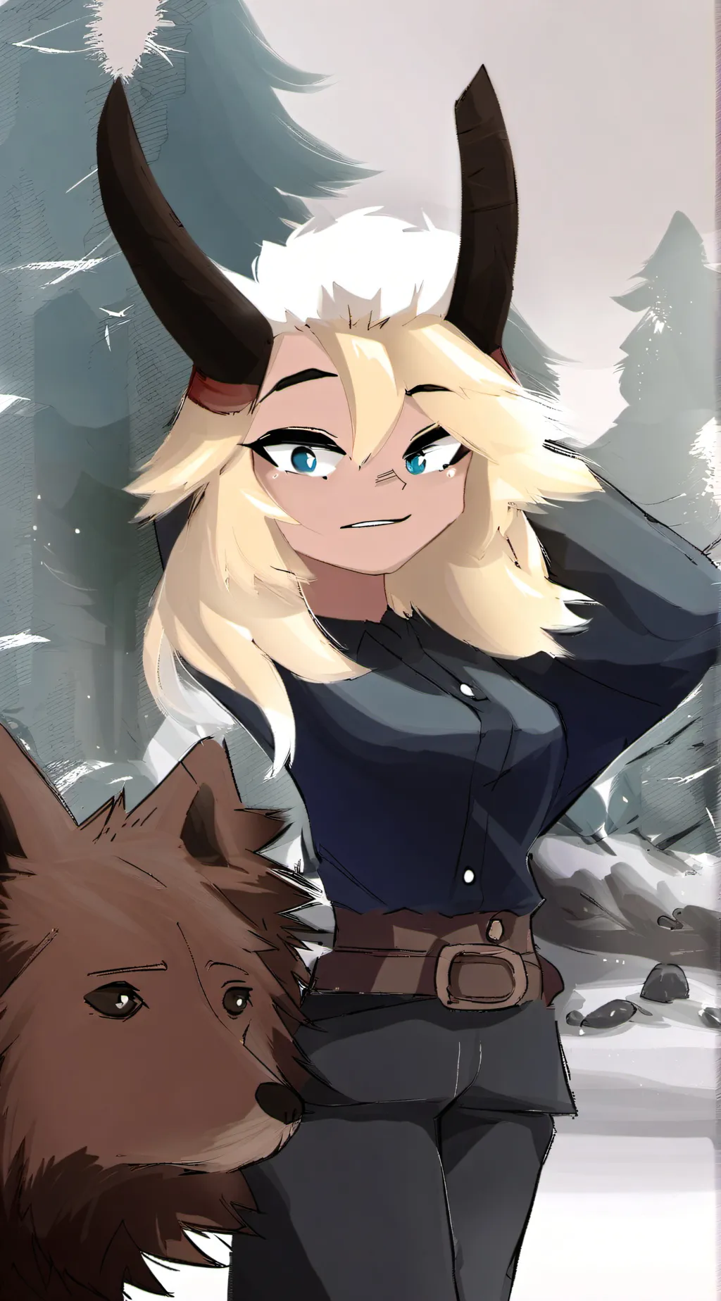 ai character: a gc w alan parent background