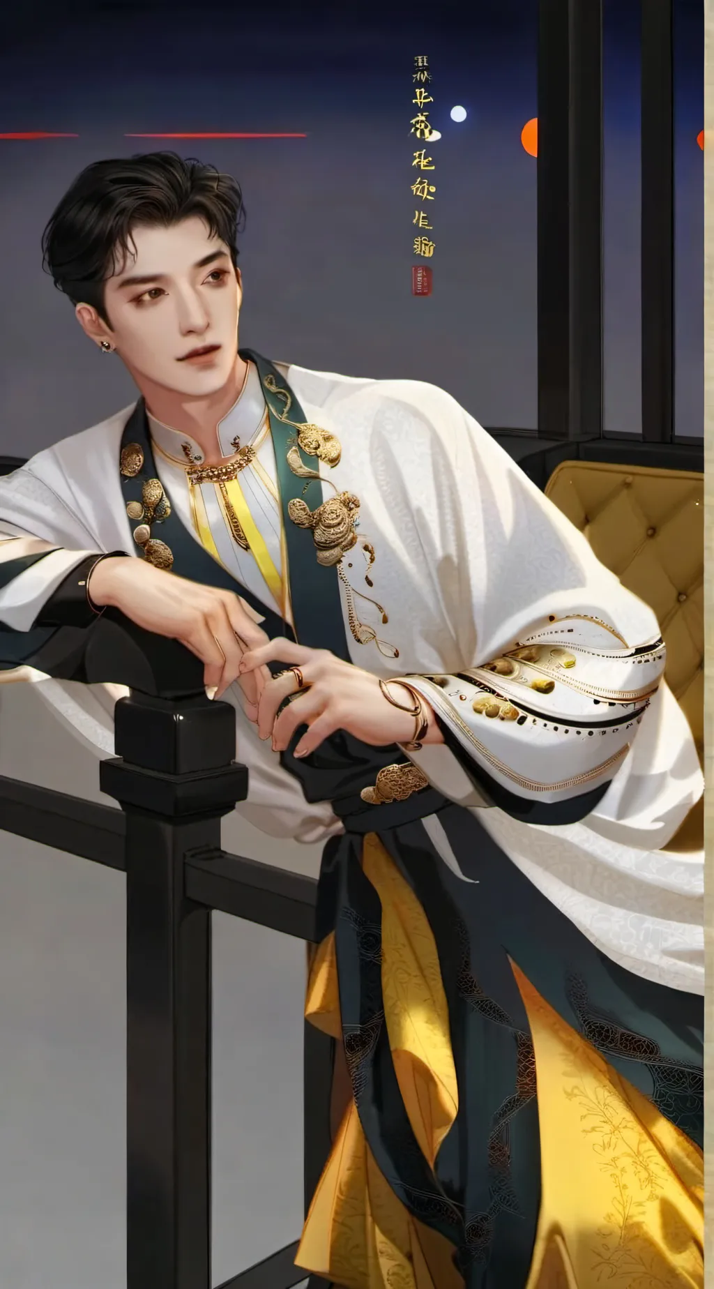 ai character: geal background