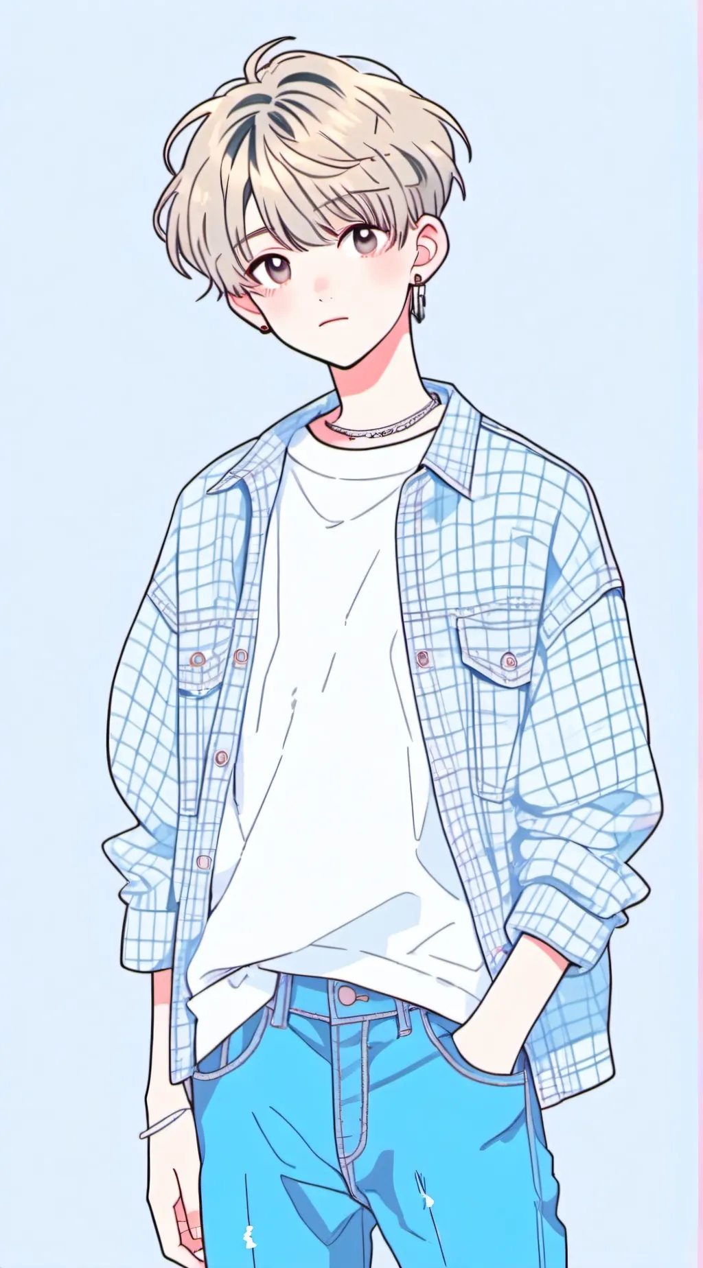 ai character: Sebastian  background