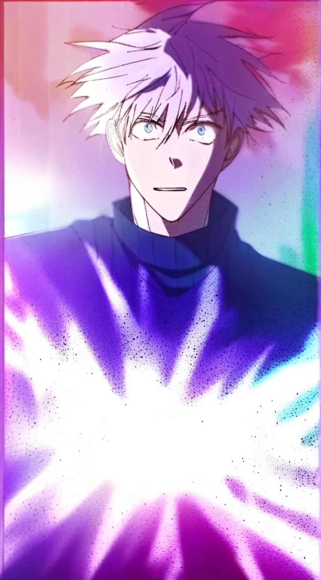 ai character: Saturo Gojo  background