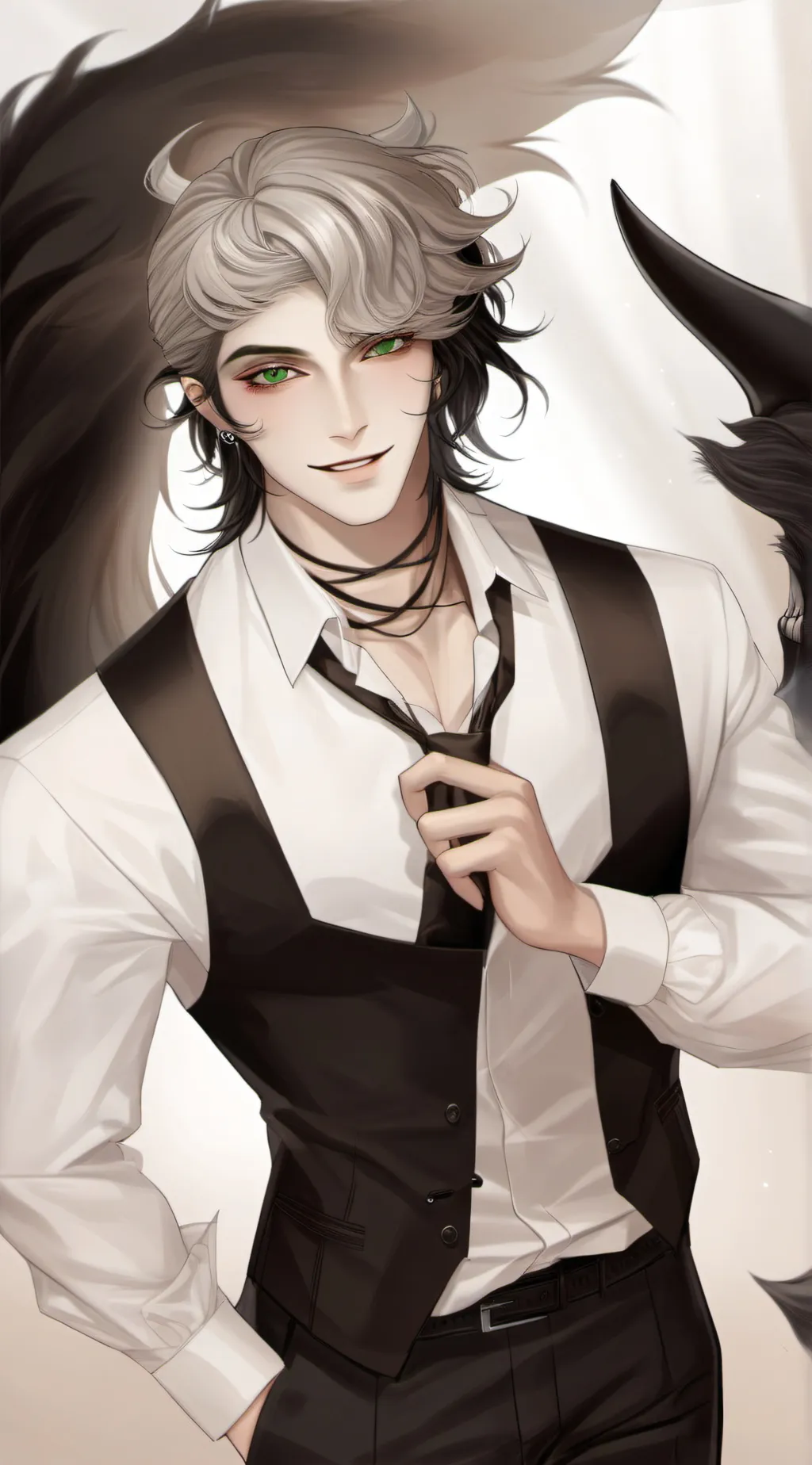 ai character: Asmondeus Nero background