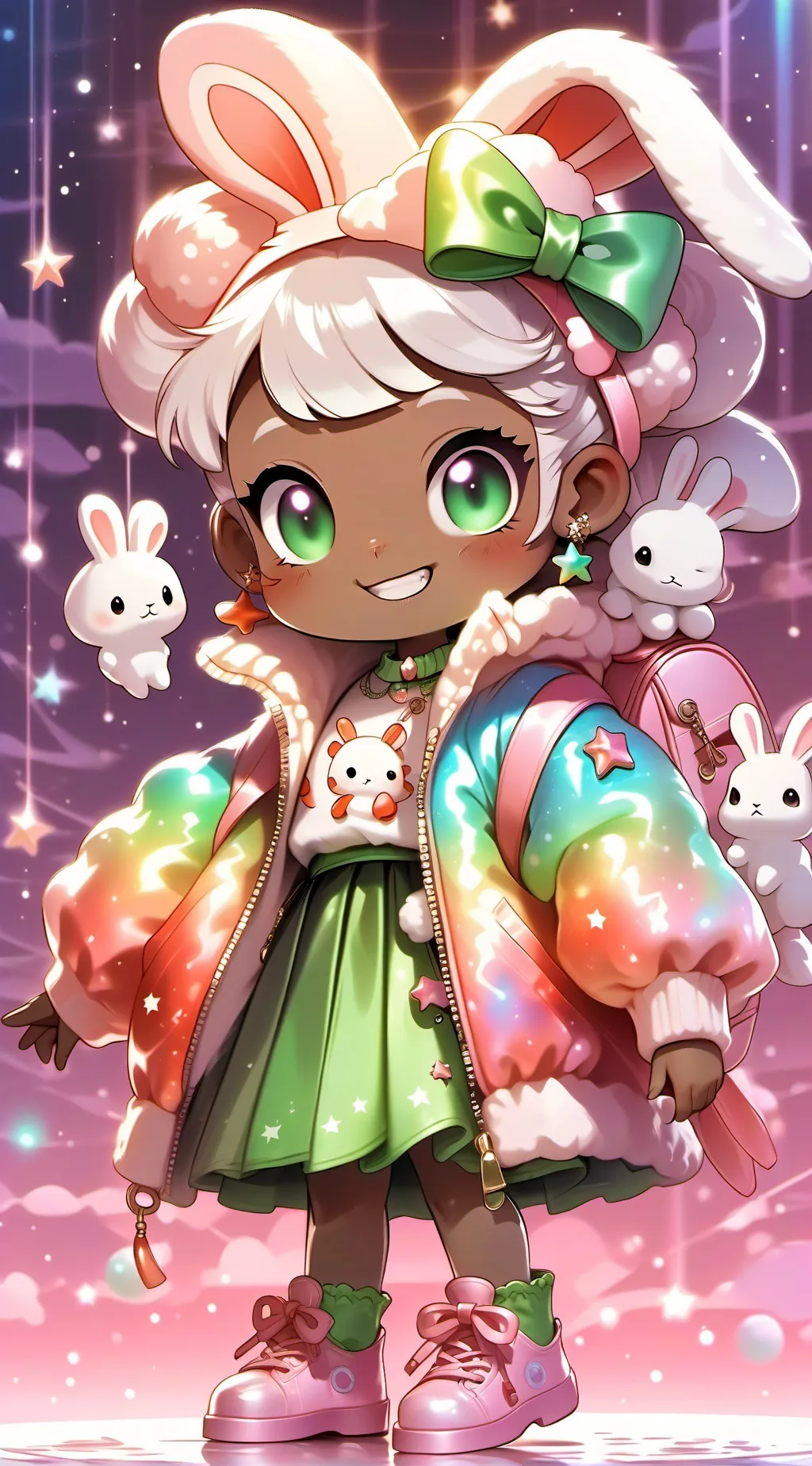 ai character: Stop copy my avata background