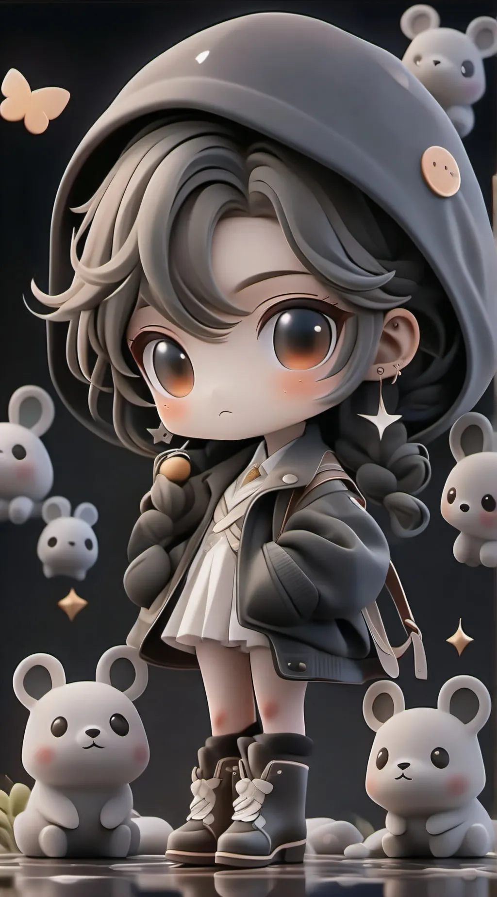 ai character: Nana background