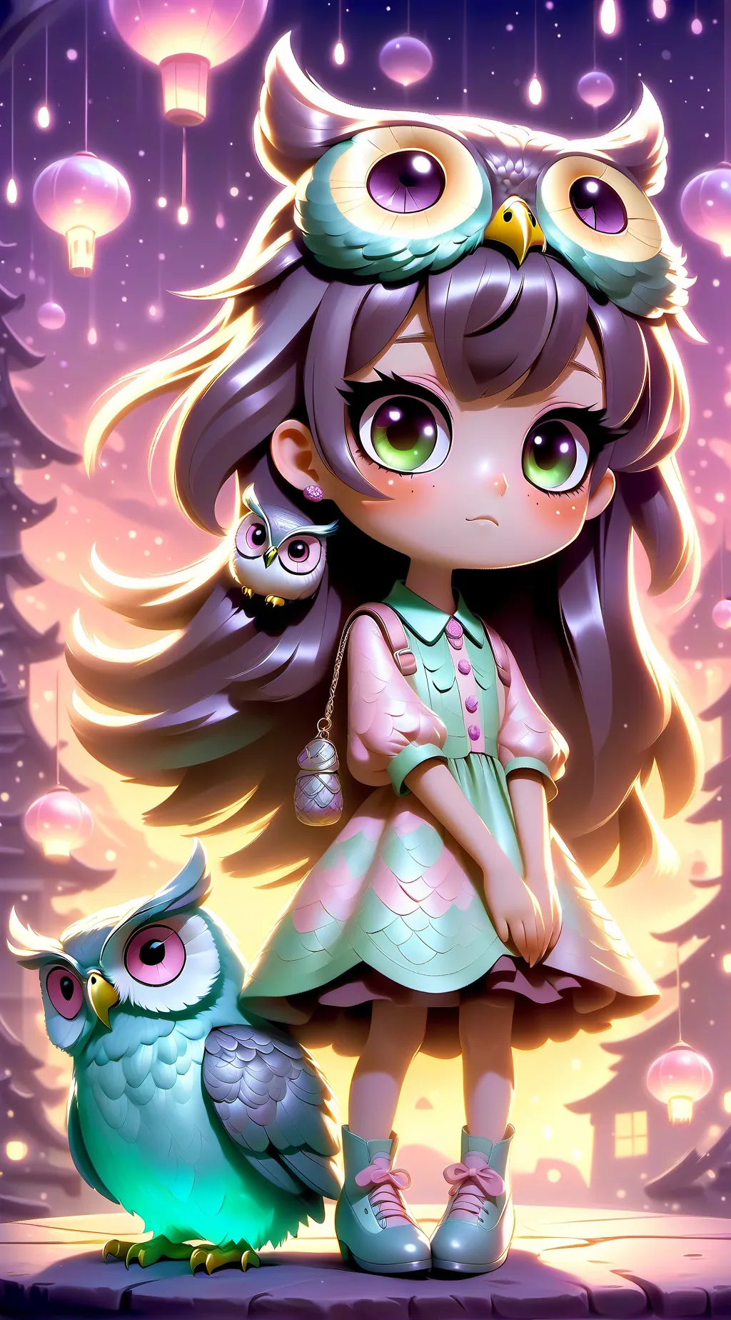 ai character: Elly background