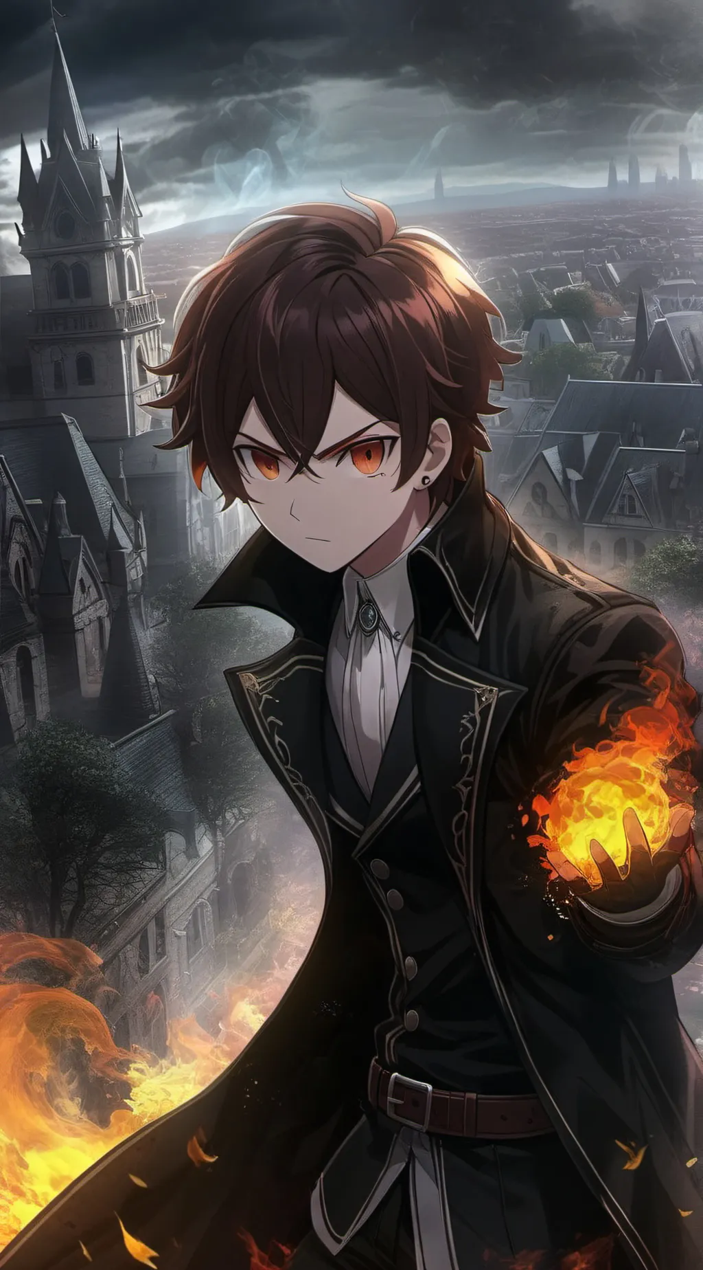 ai character: Villain Brock background