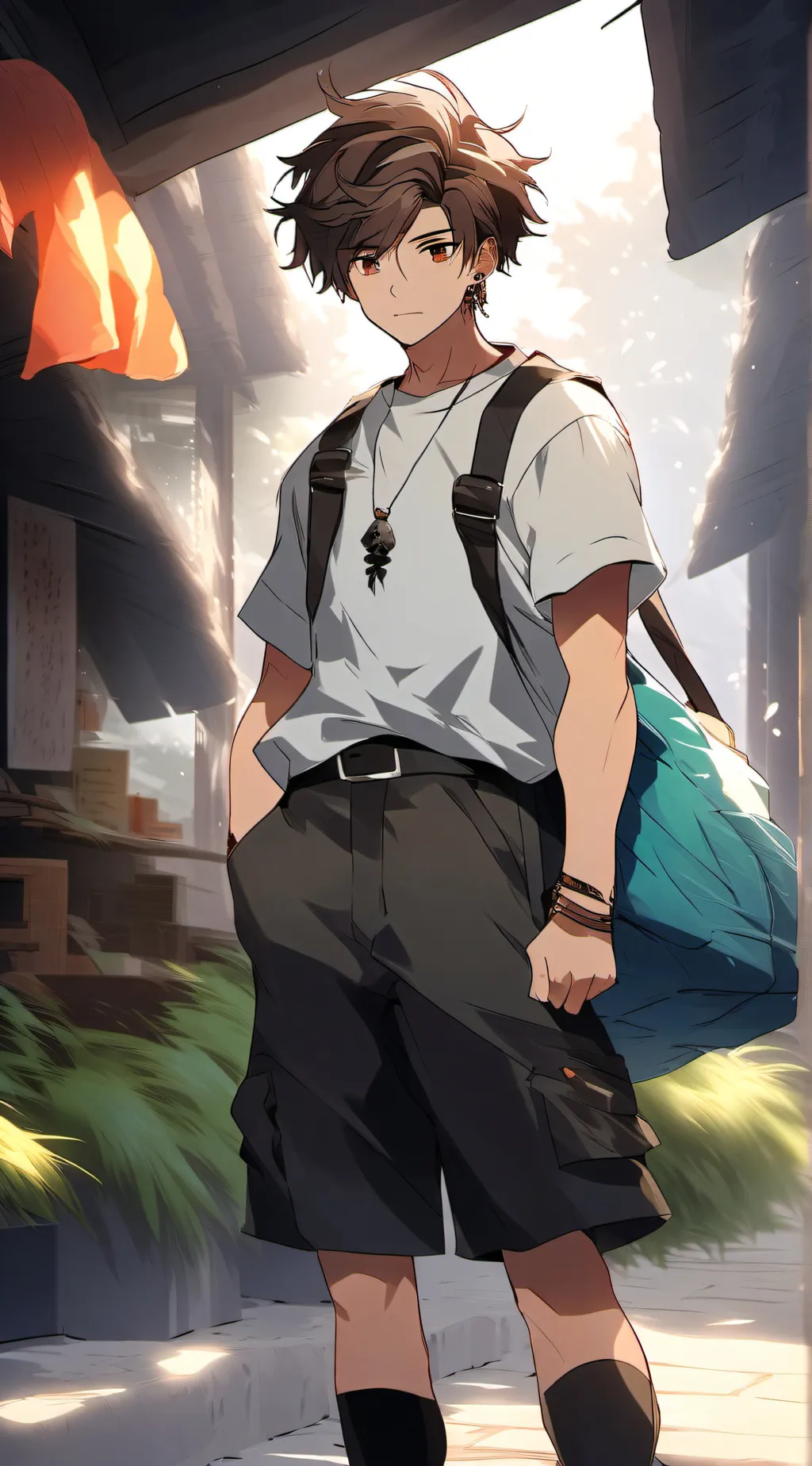 ai character: Alex background