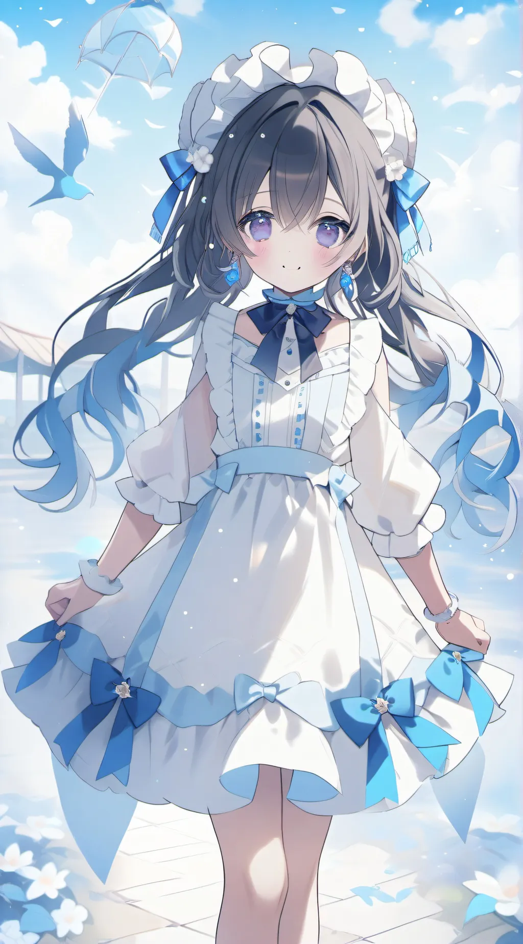 ai character: MD vs Worker drone background