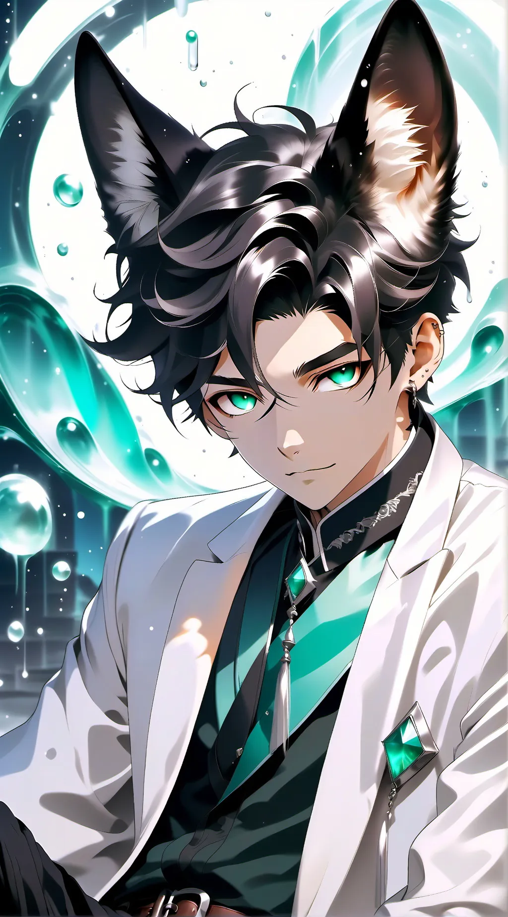 ai character: phenic fox background