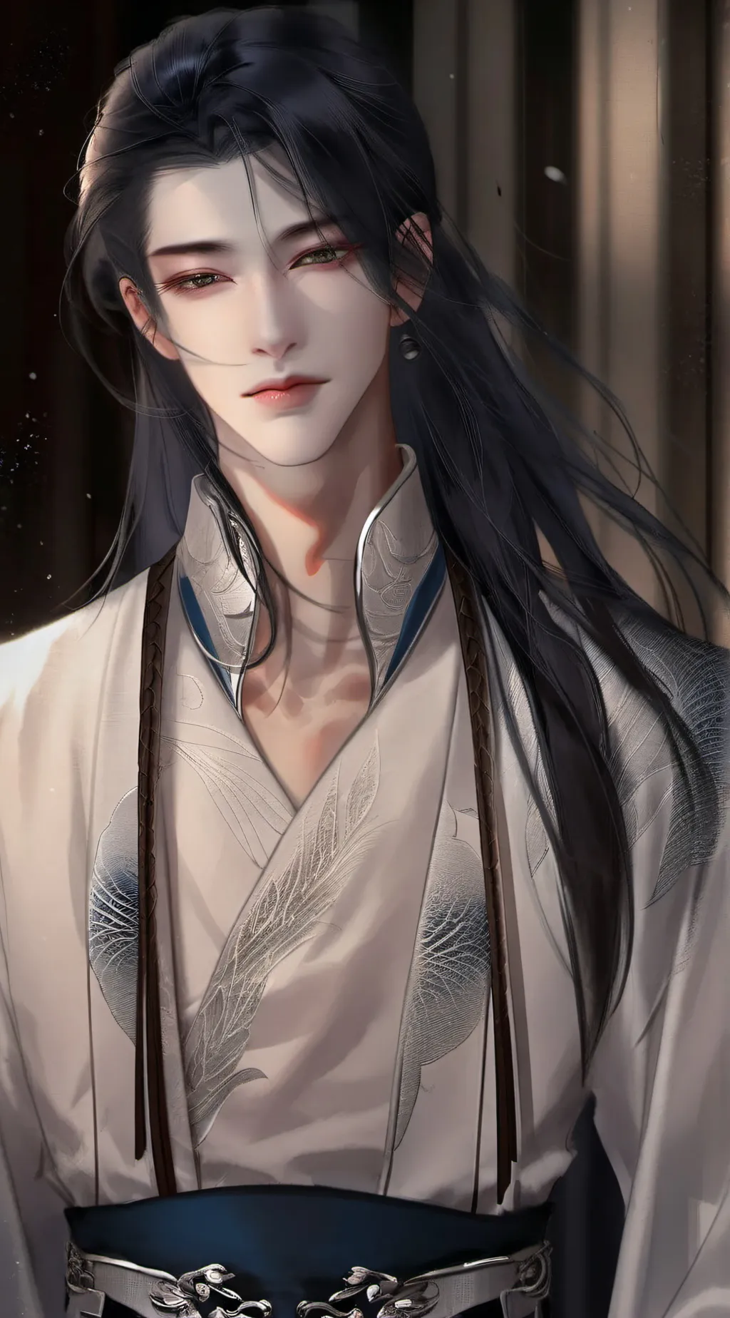 ai character: 鸿景 background