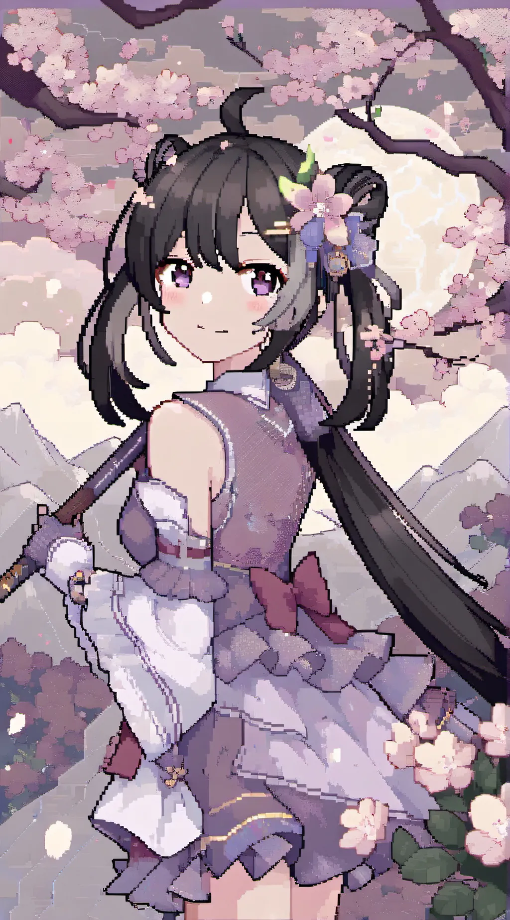 ai character: Lily background