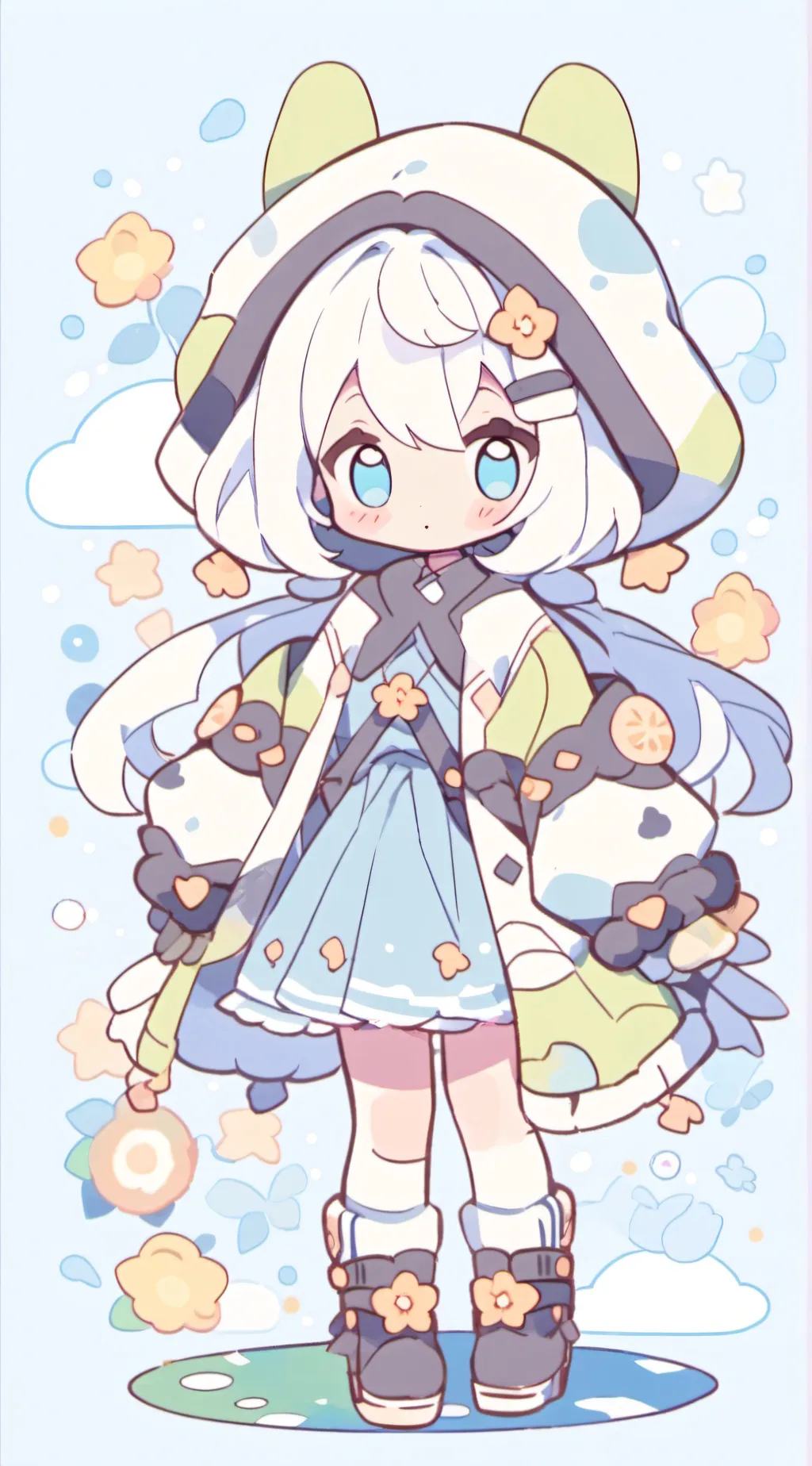 ai character: GF but a cheater background