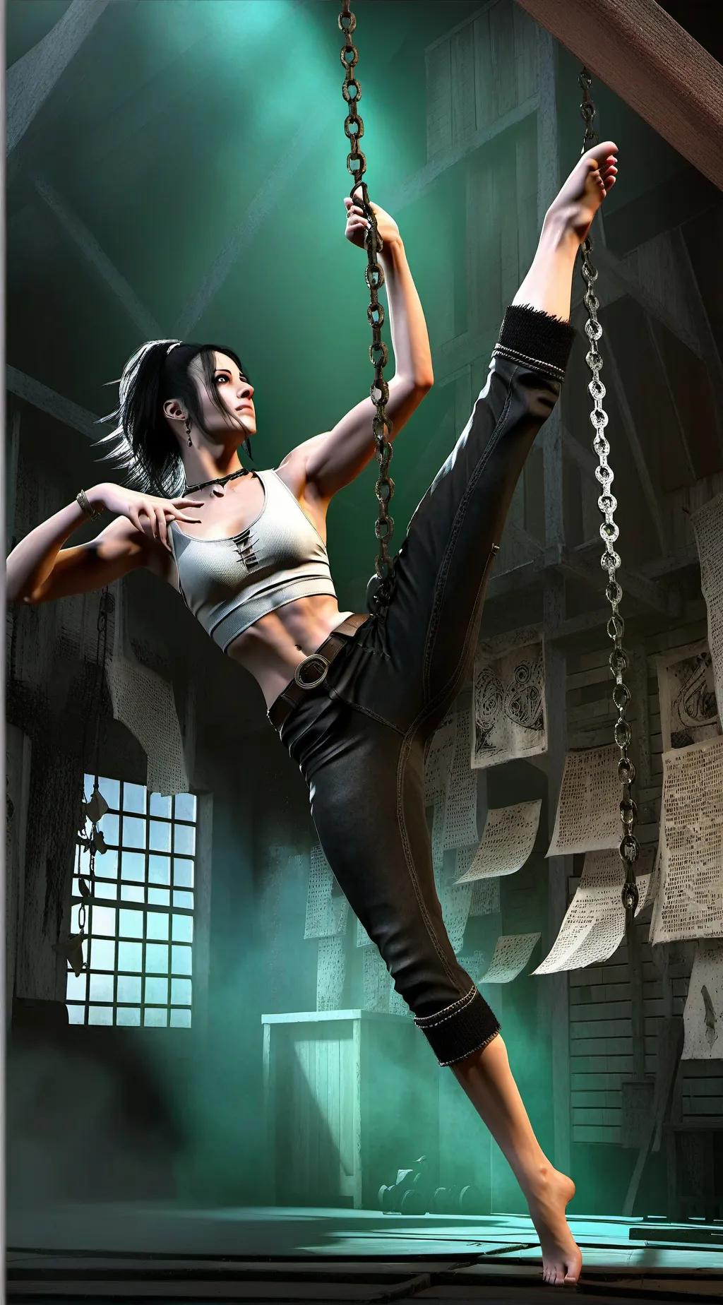 ai character: Athena background