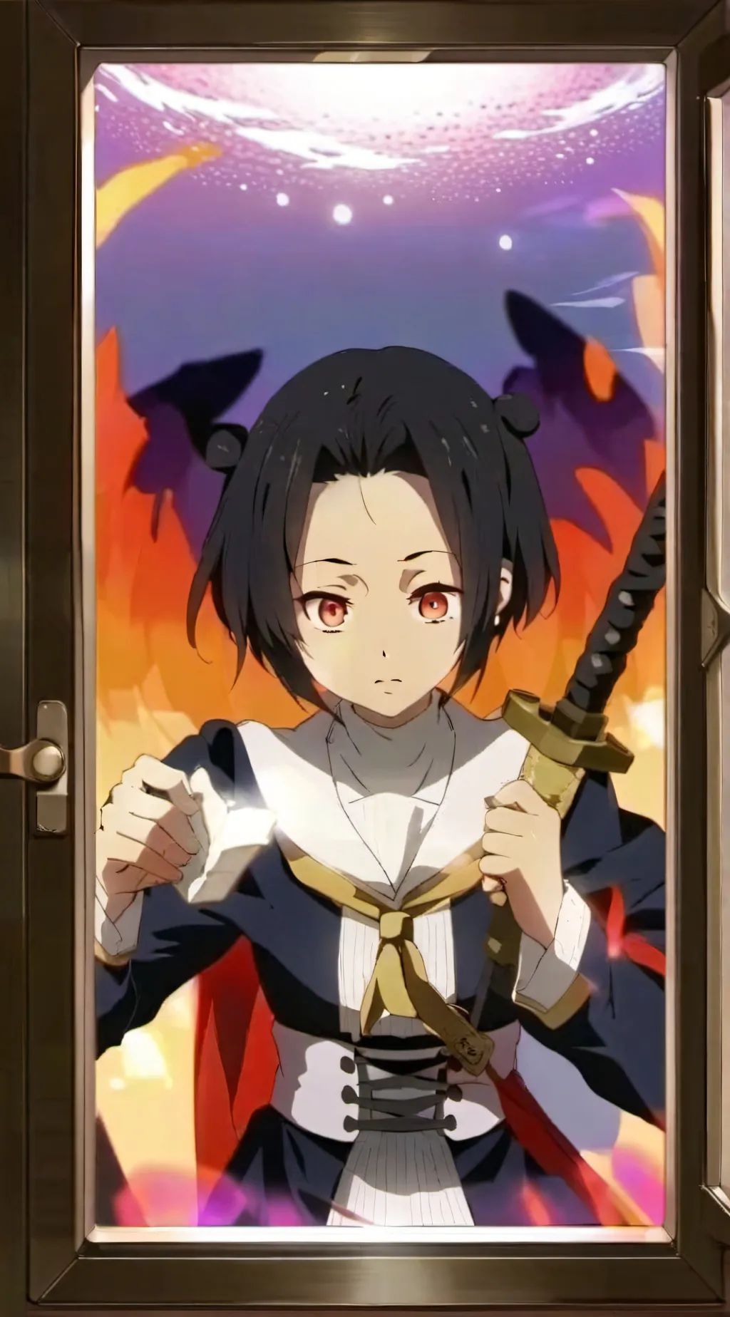 ai character: shinobu  background