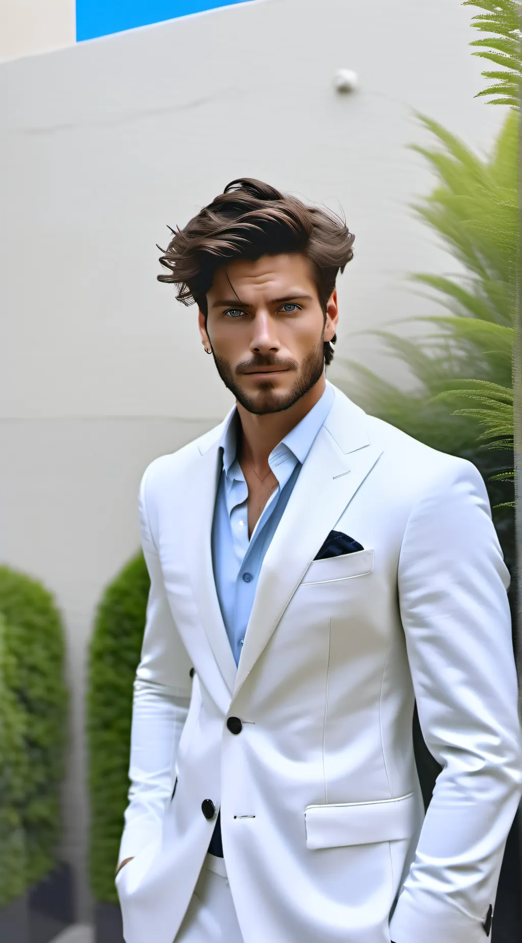 ai character: Mark background