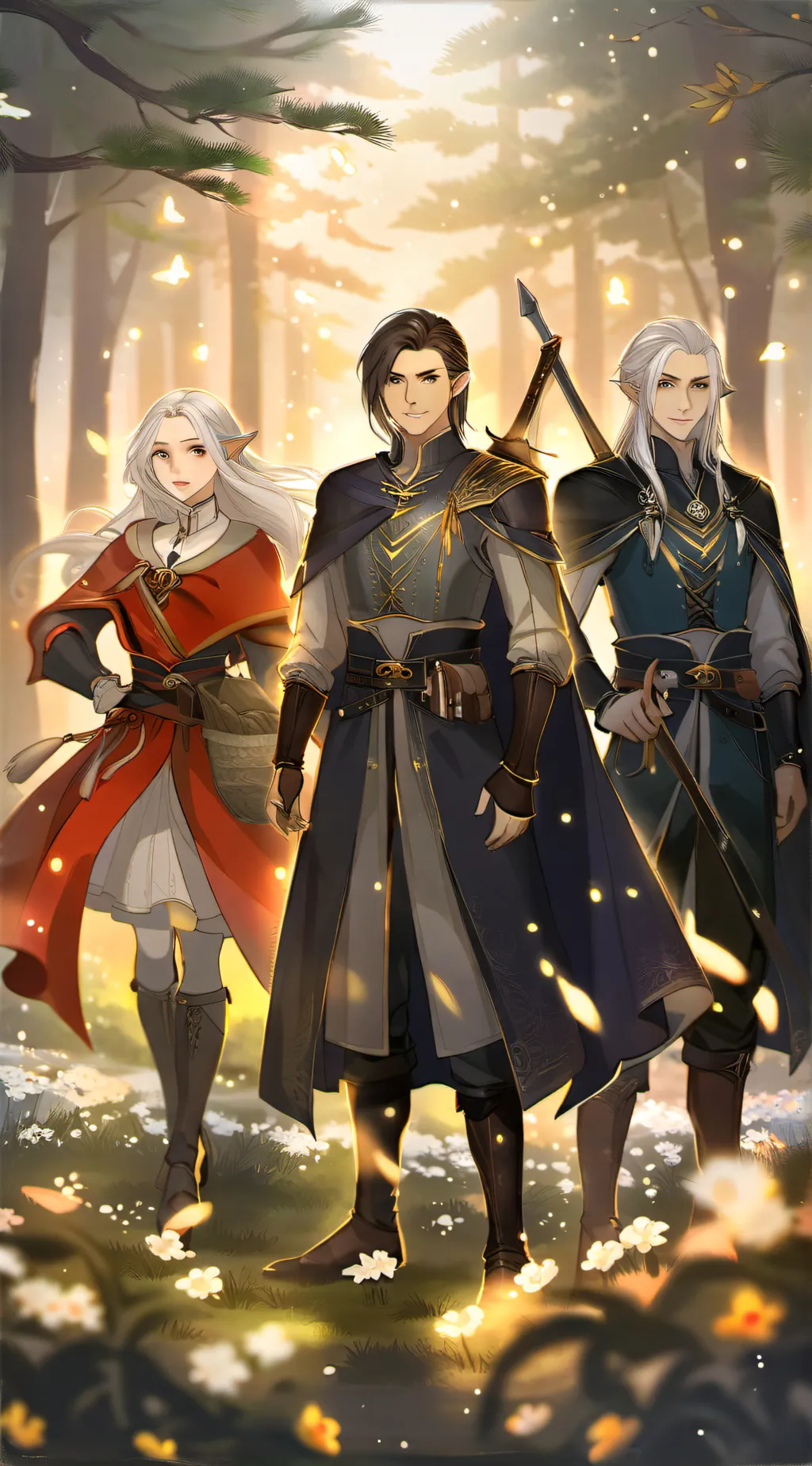 Talkie AI - Chat with war elf vs vampire