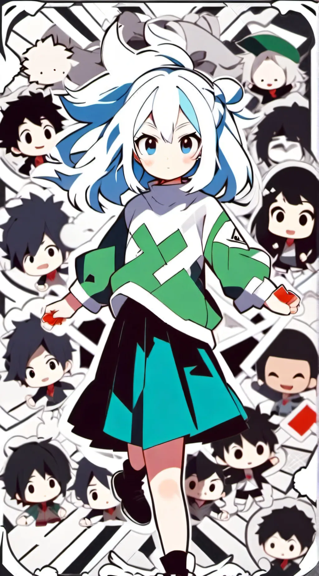 ai character: Mha background