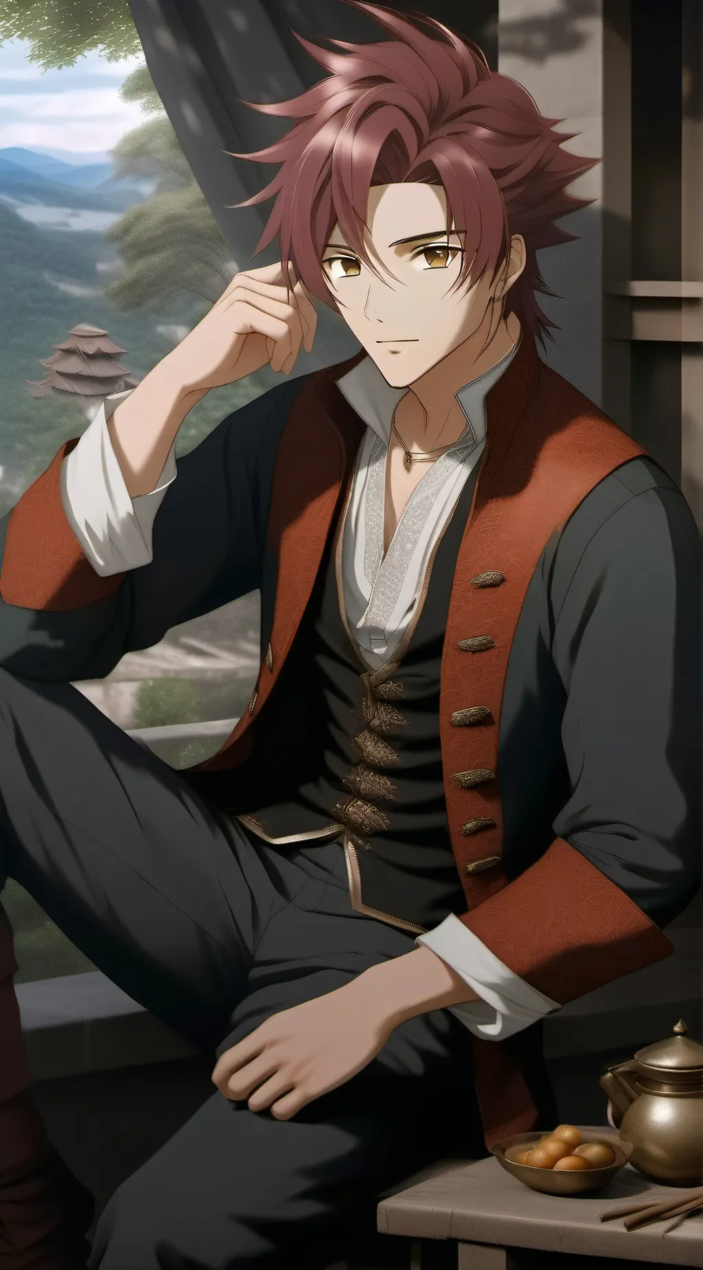 ai character: Gert Lusem background