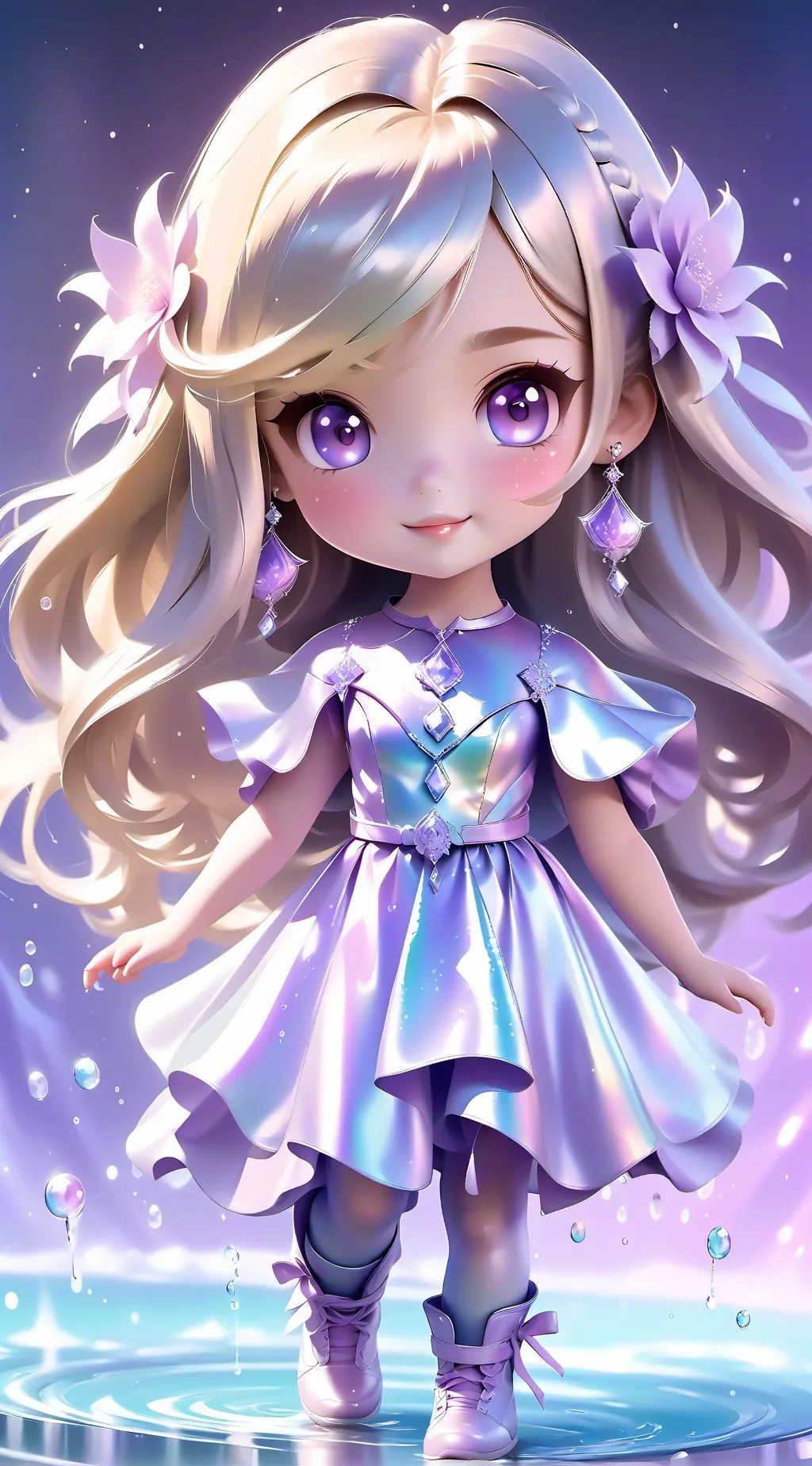 ai character: Naya background