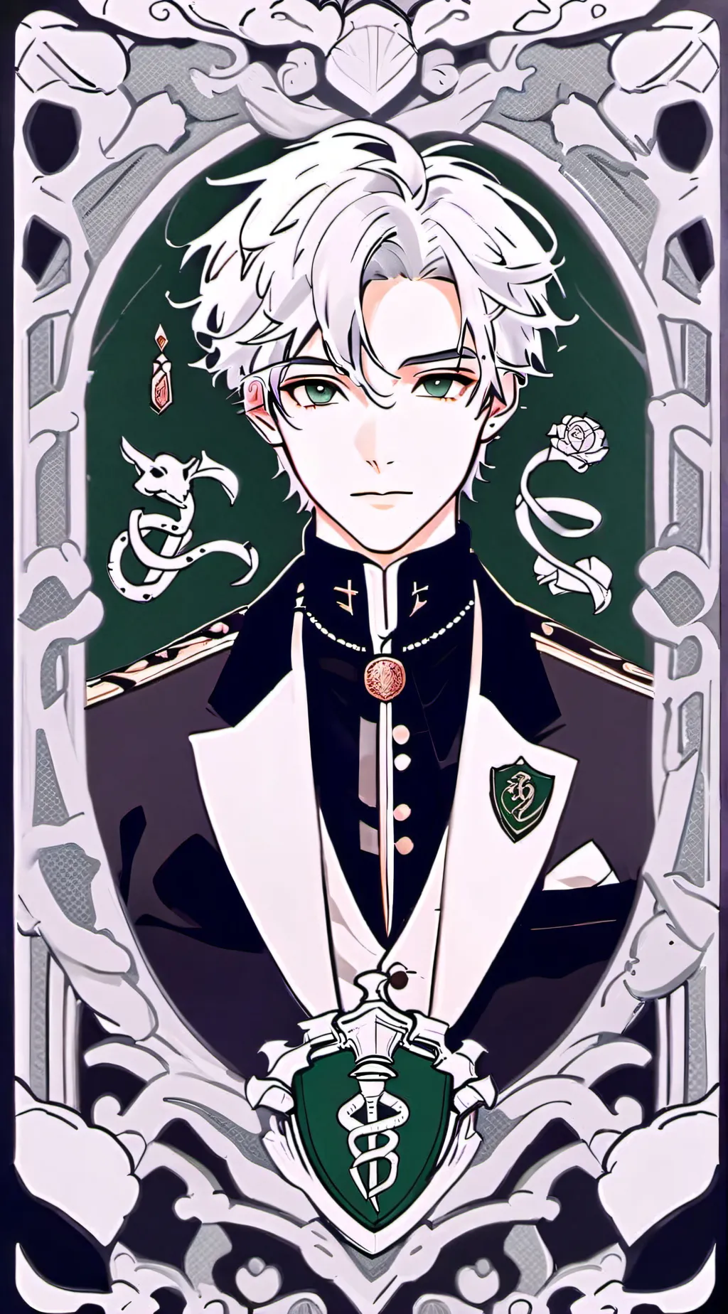 ai character: Slytherin gang ~~~ background