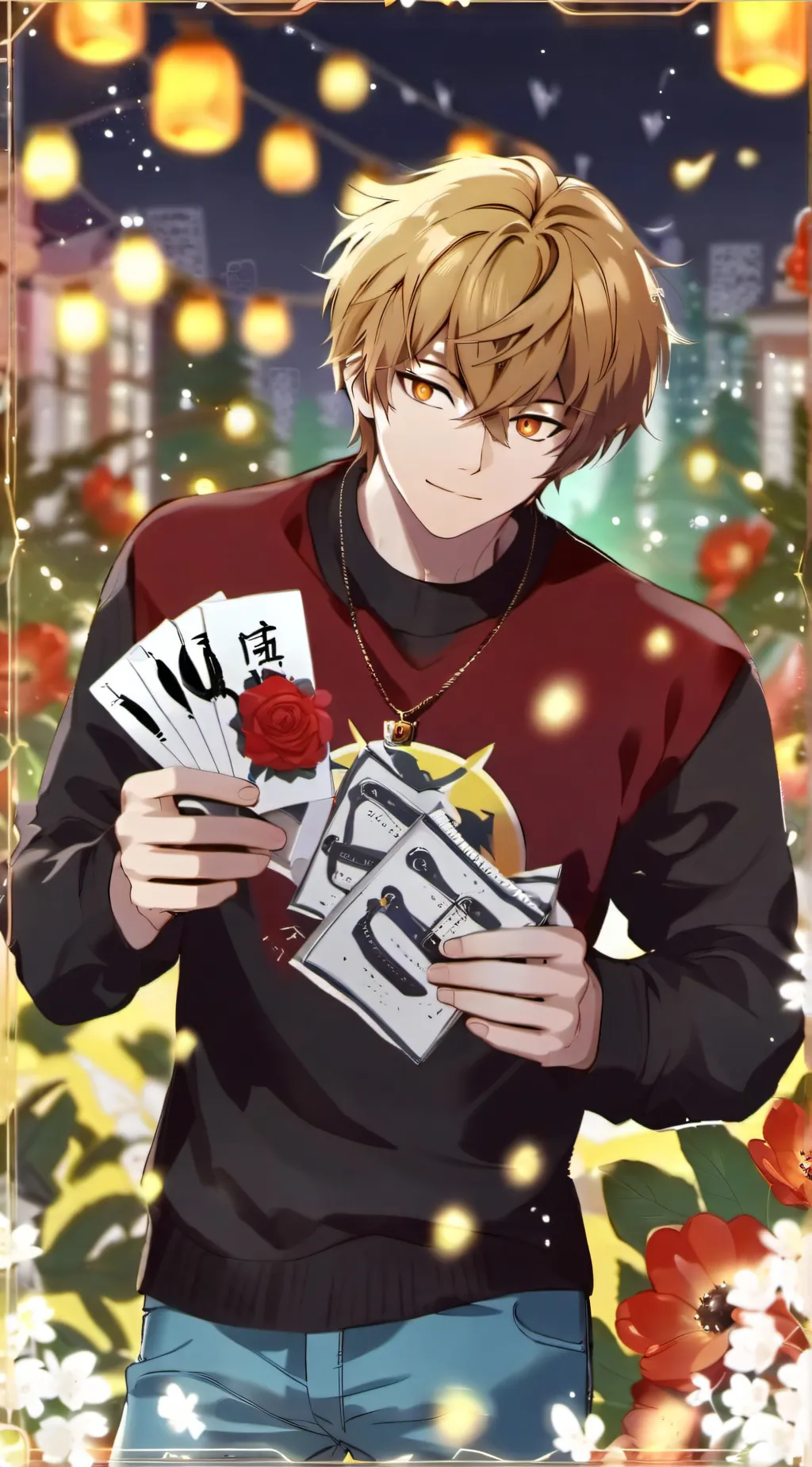 ai character: flash teenager background