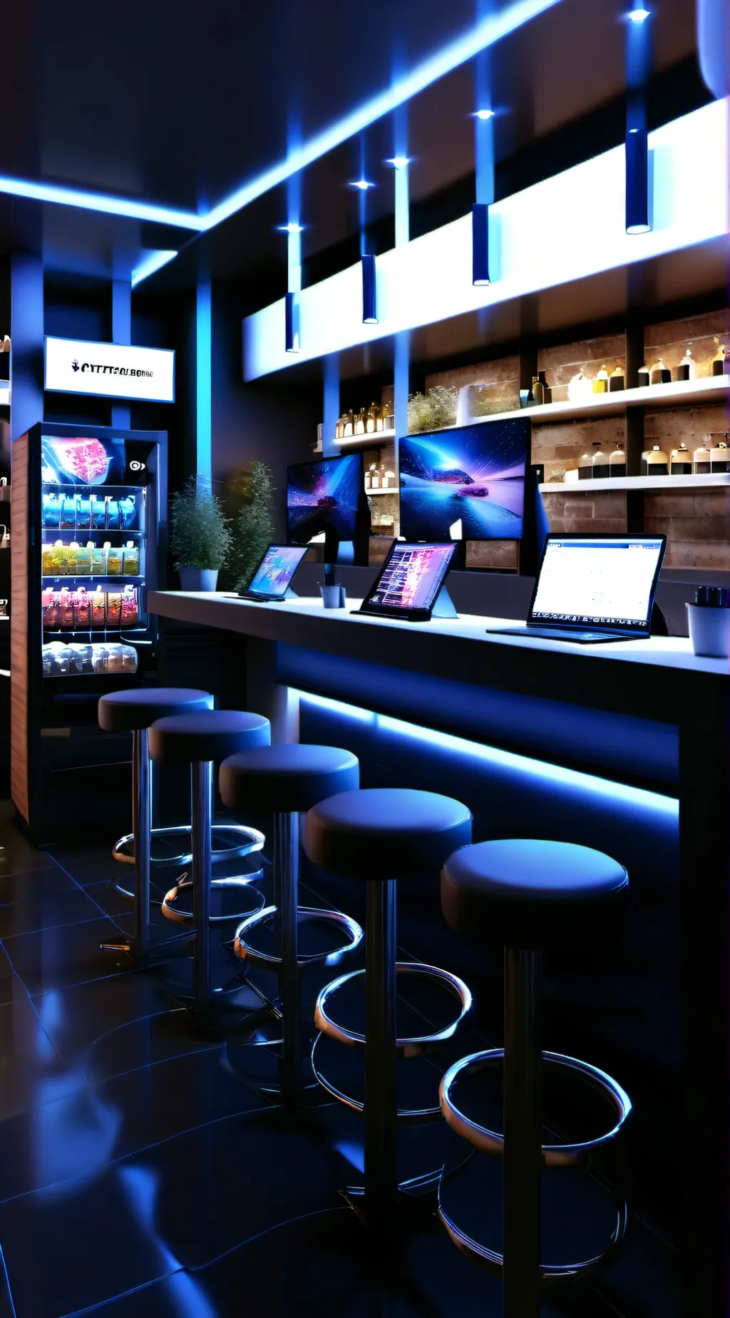 ai character: Taverna Moderna  background