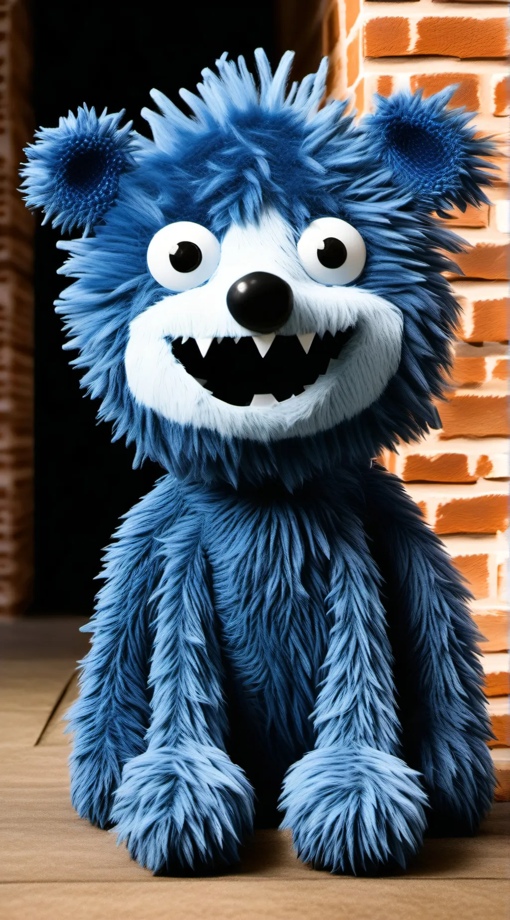 ai character: huggy wuggy background