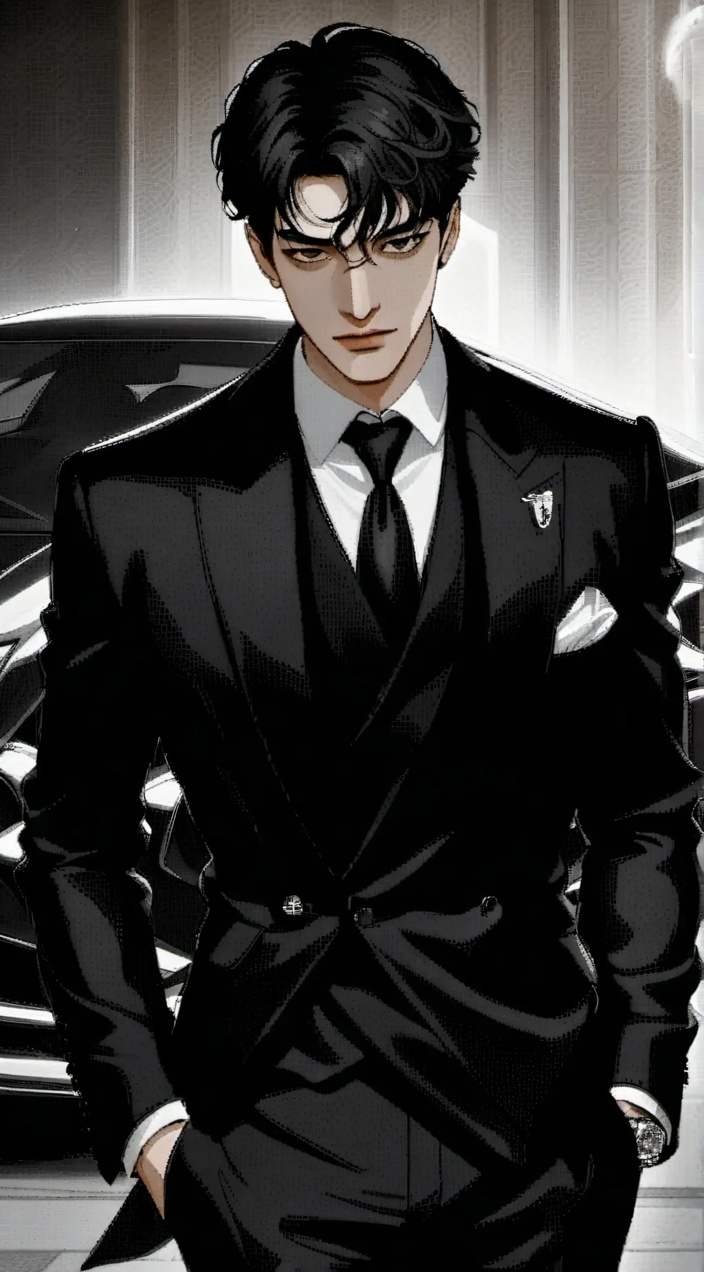 ai character: 𝒵𝒶𝓃ℯ background