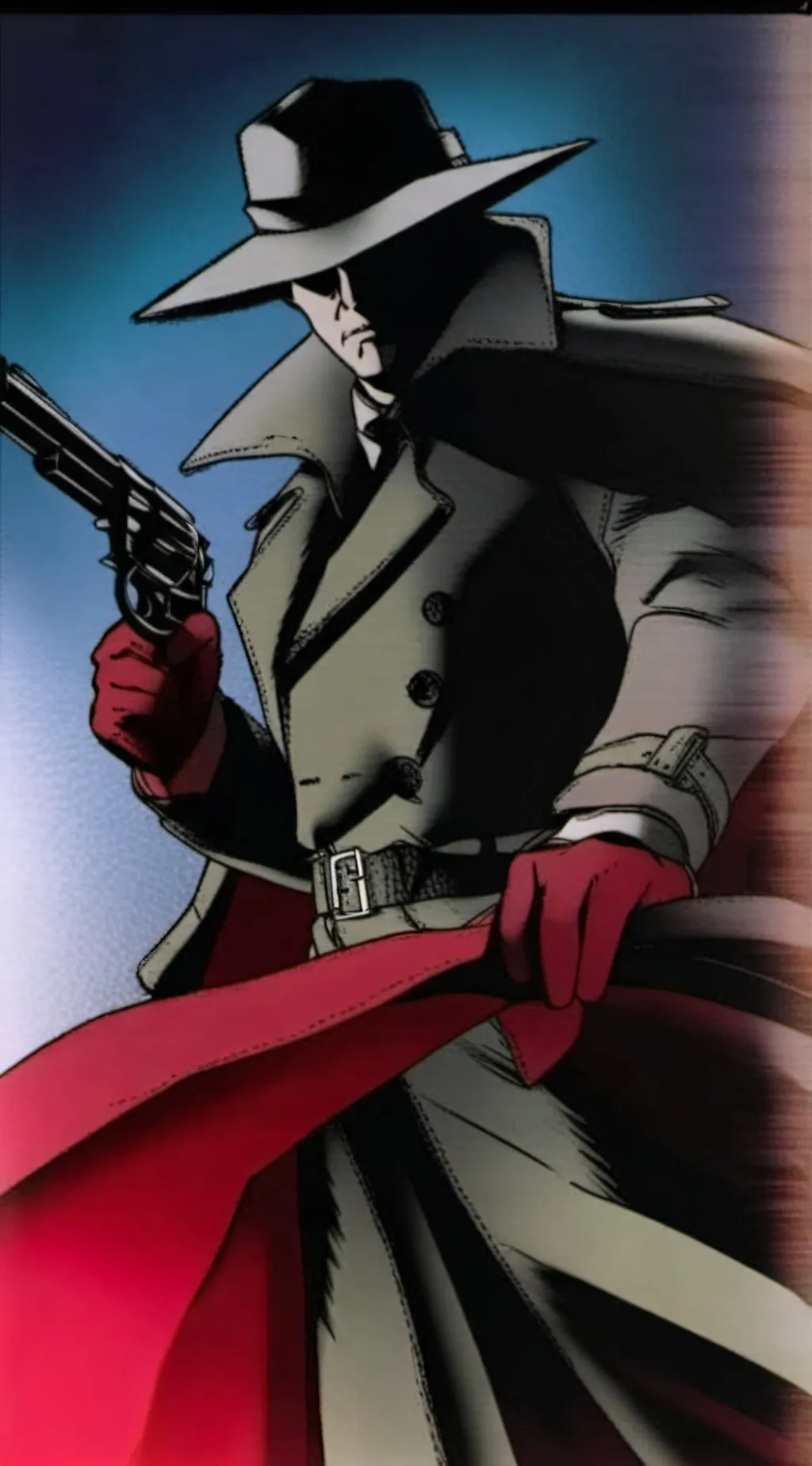 ai character: The Shadow background