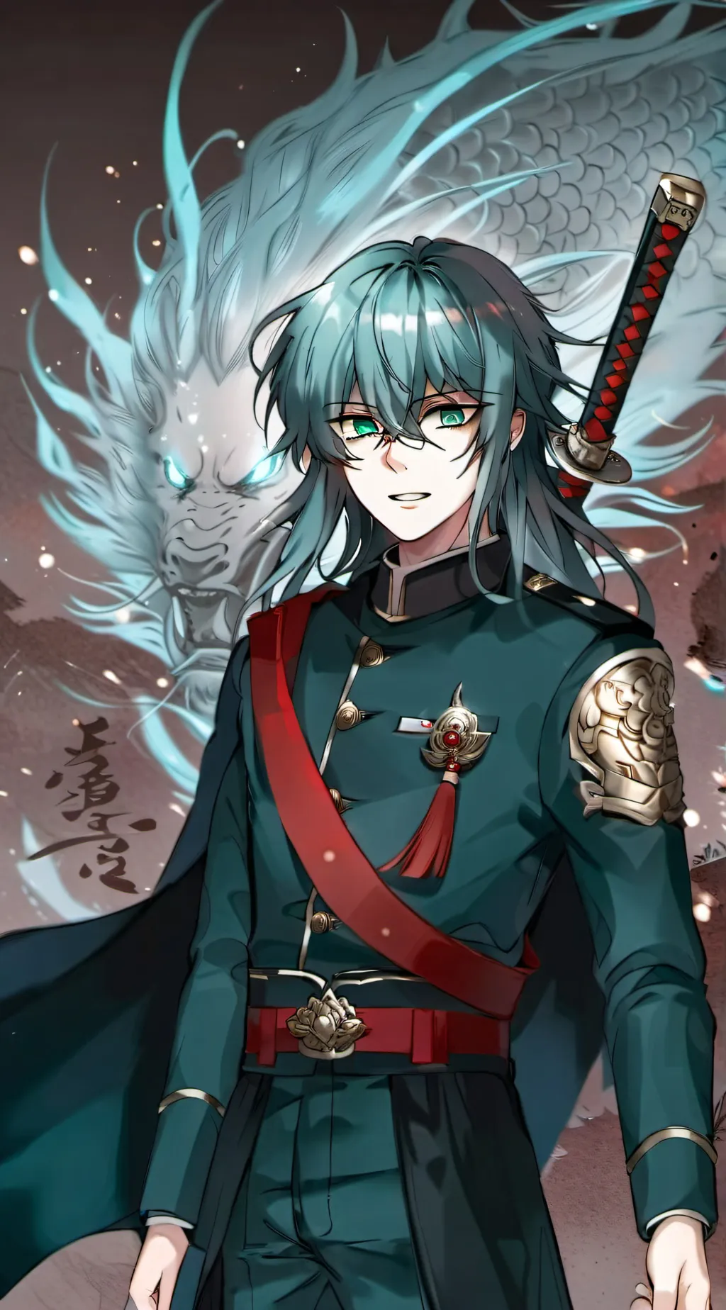 ai character: KNY (Muichiro)  background