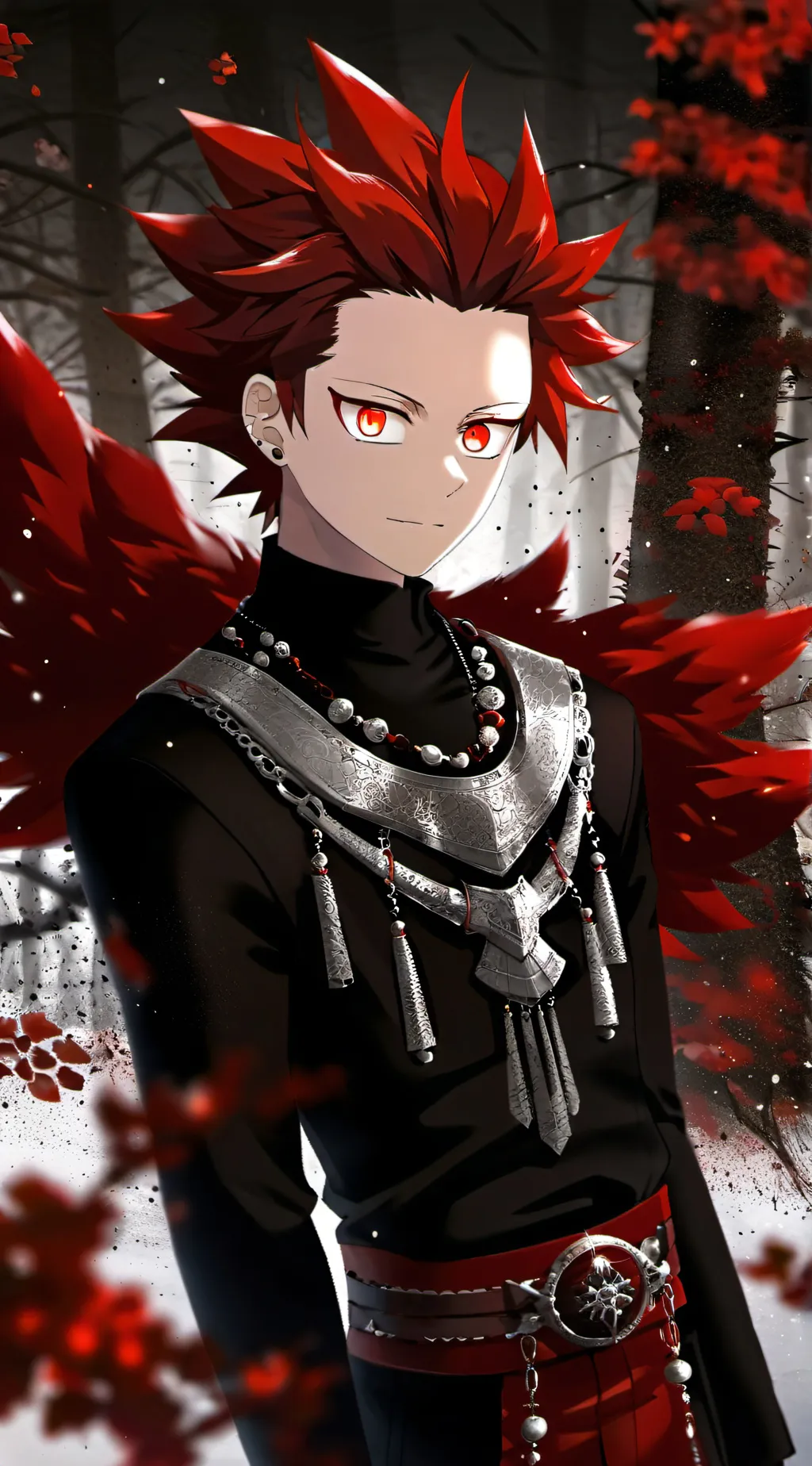 ai character: Kirishma (enemy) background