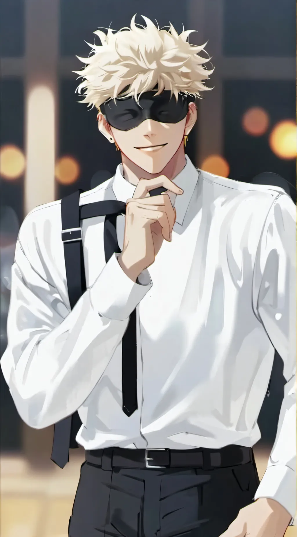 ai character: Gojo Satoru background