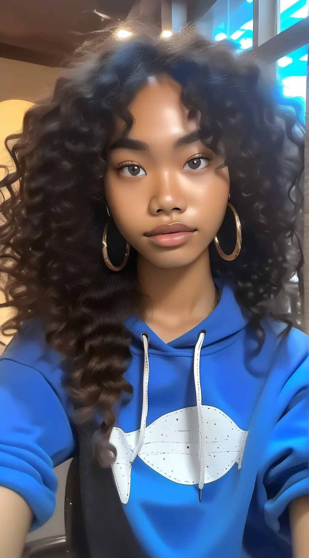 ai character: Ella background