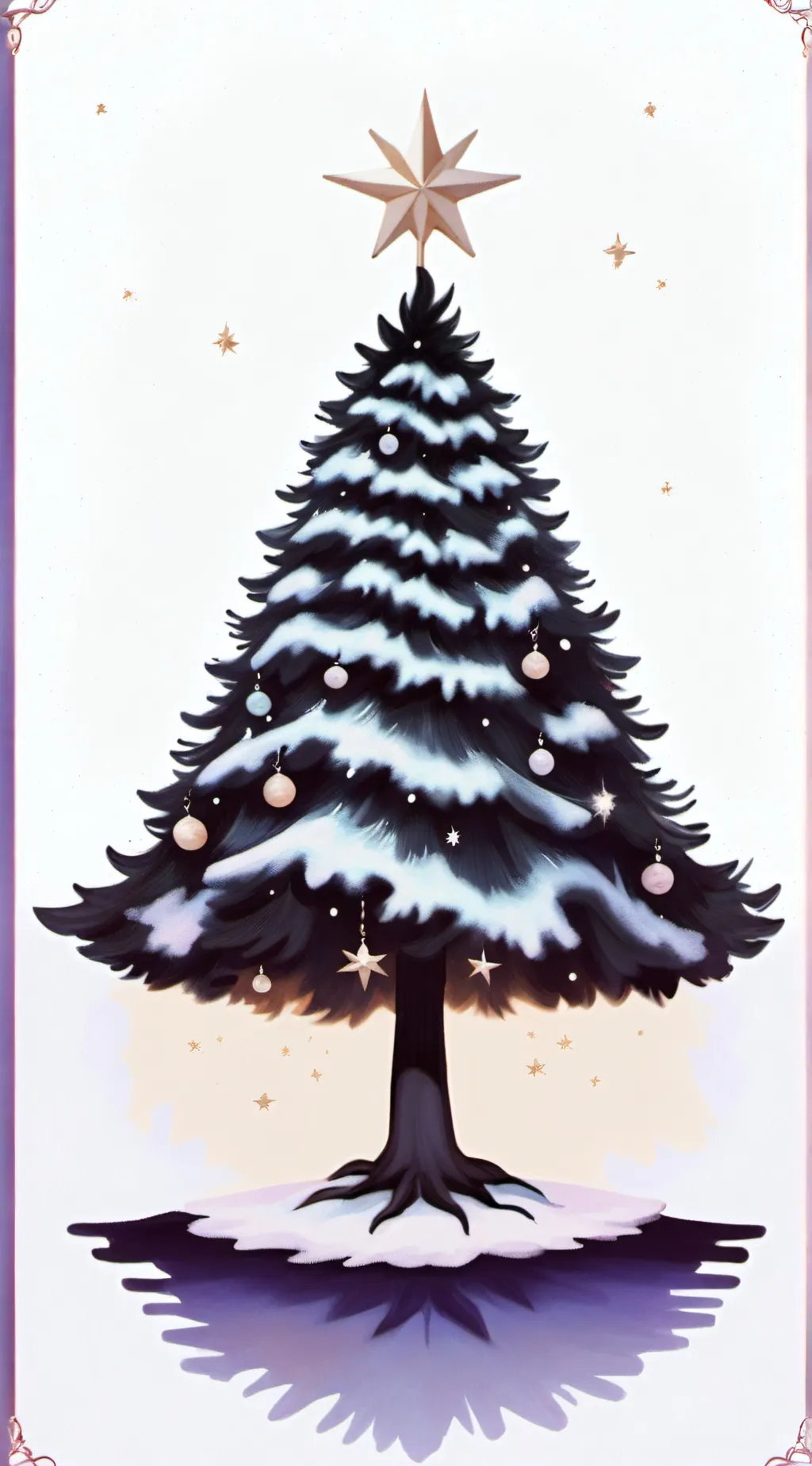 ai character: fnaf sb christmas  background