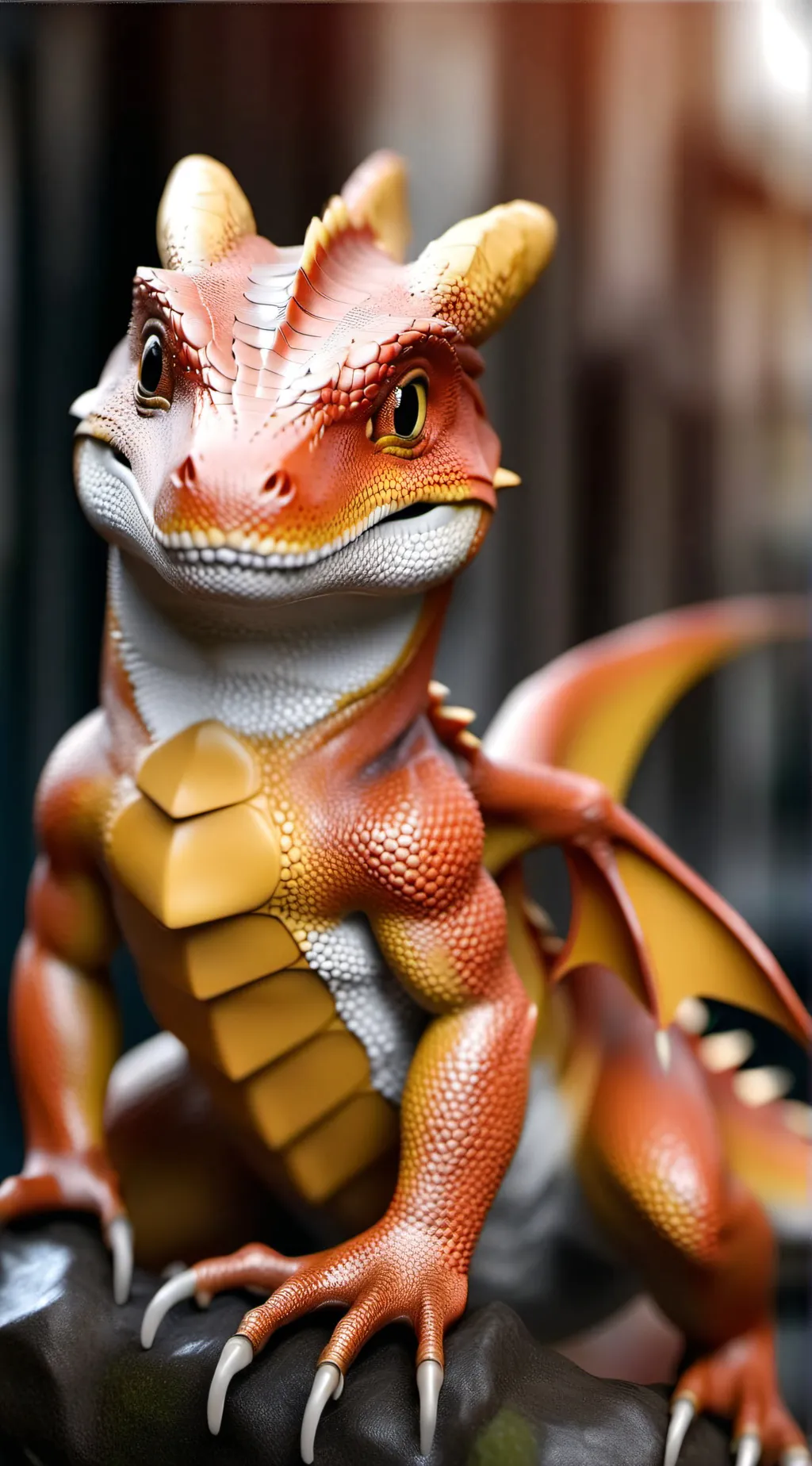 ai character: Charmandor background