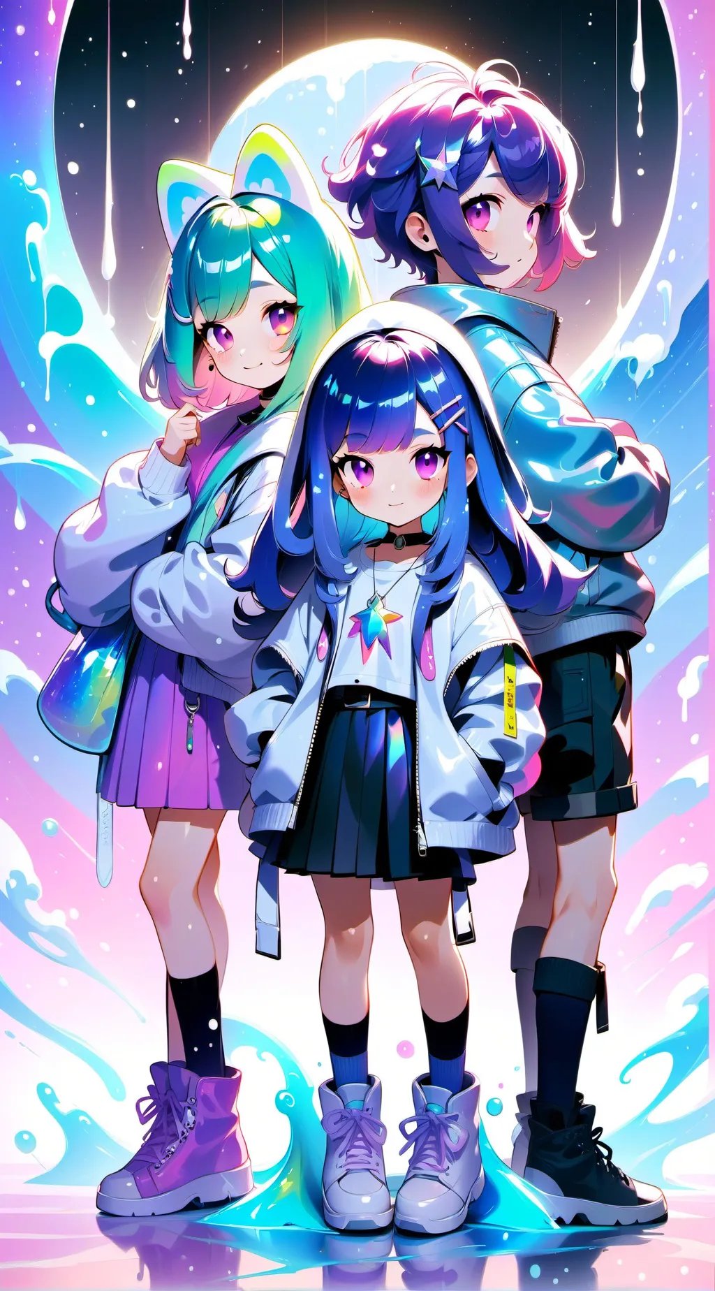 ai character: My o.c background