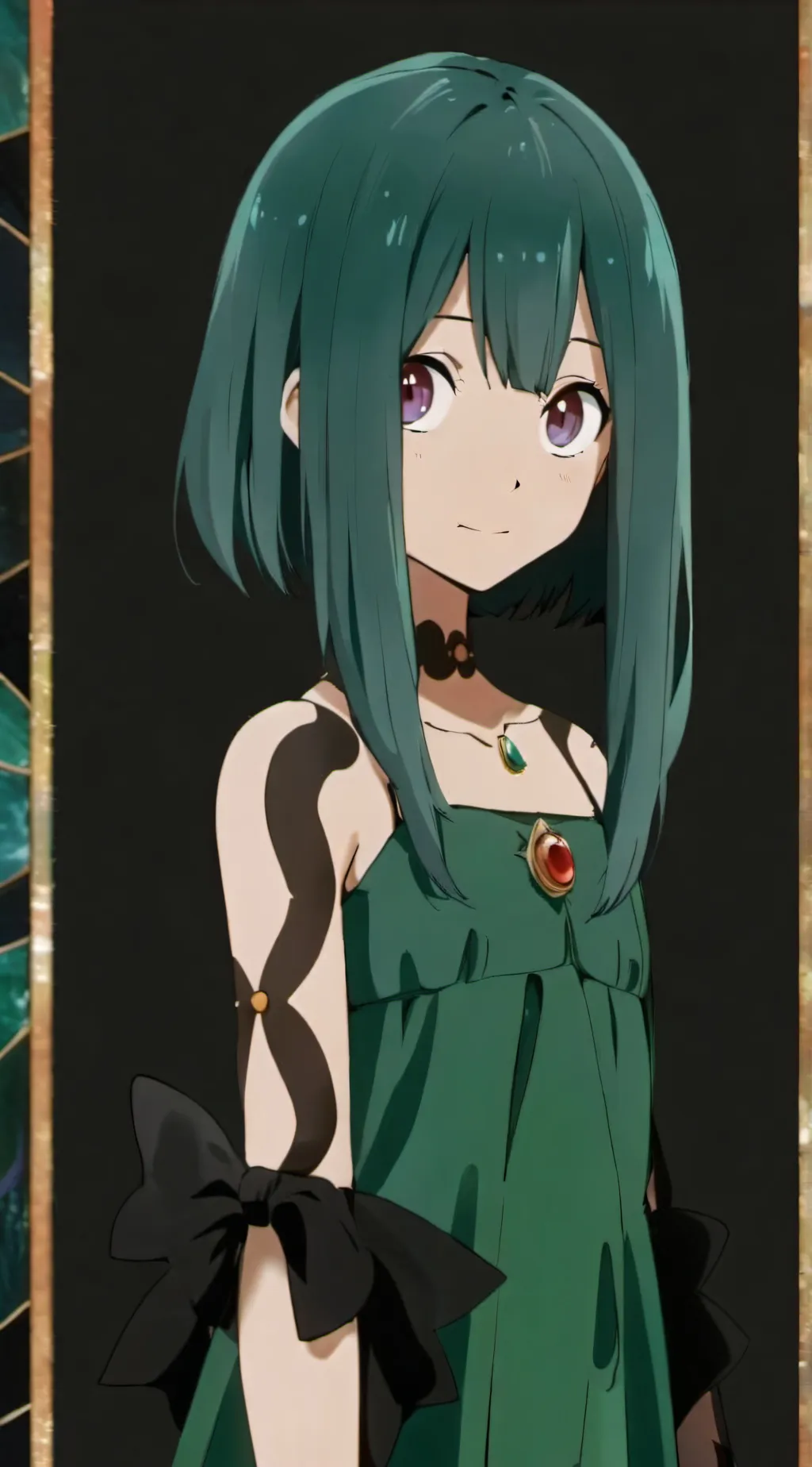 ai character: 💚~Tsu~🐸 background