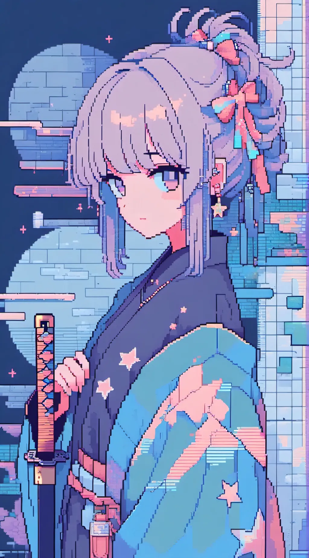 ai character: demon slayer background