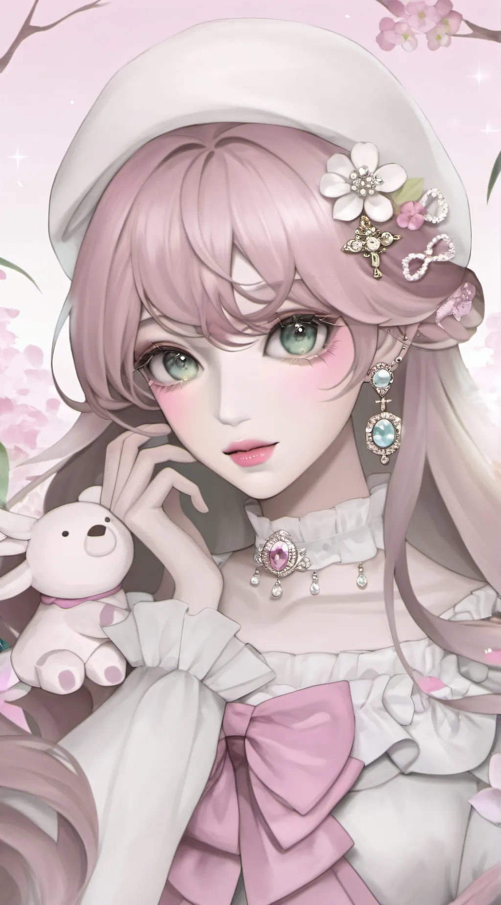 ai character: sophia❤️ background