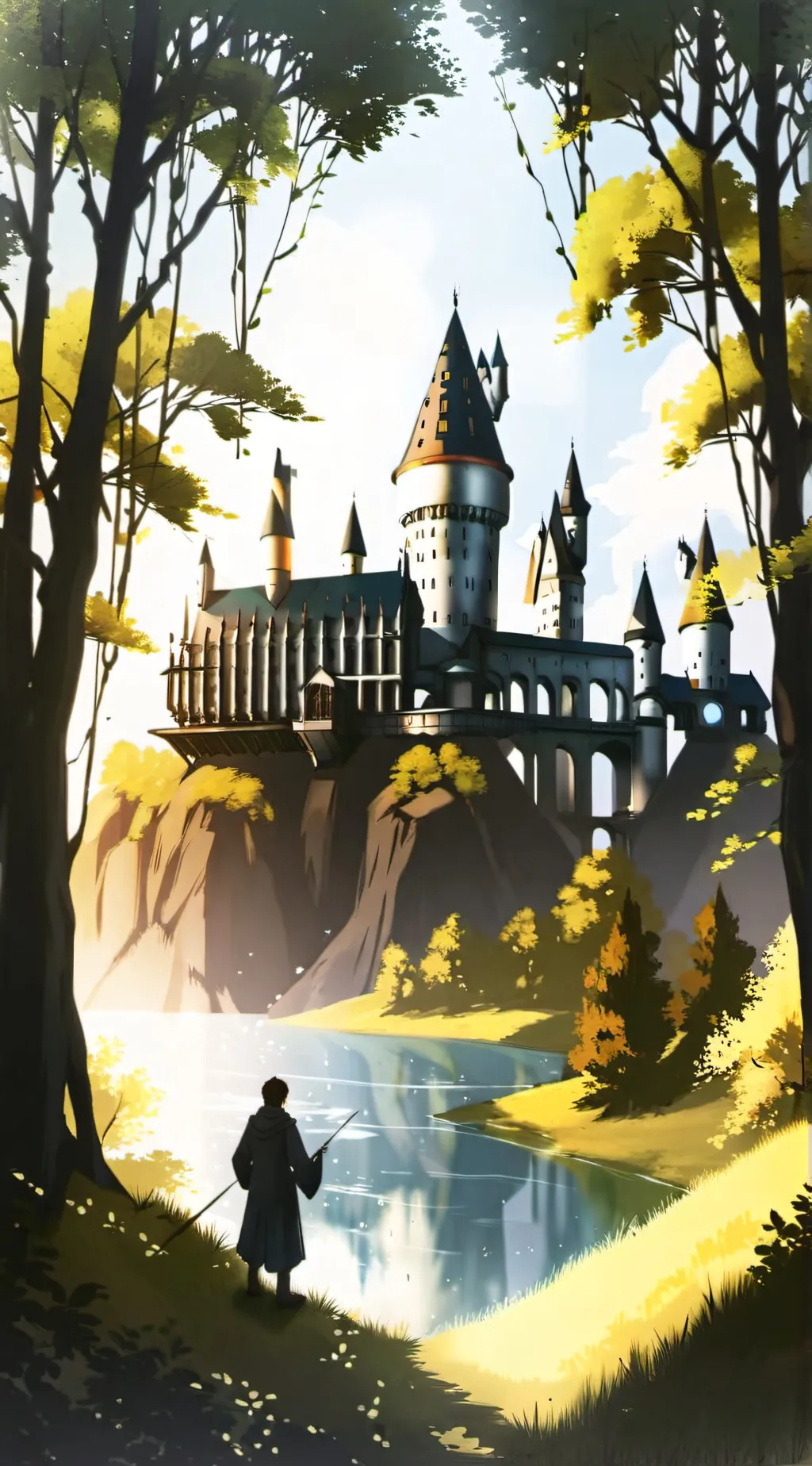 ai character: mental breakdown background