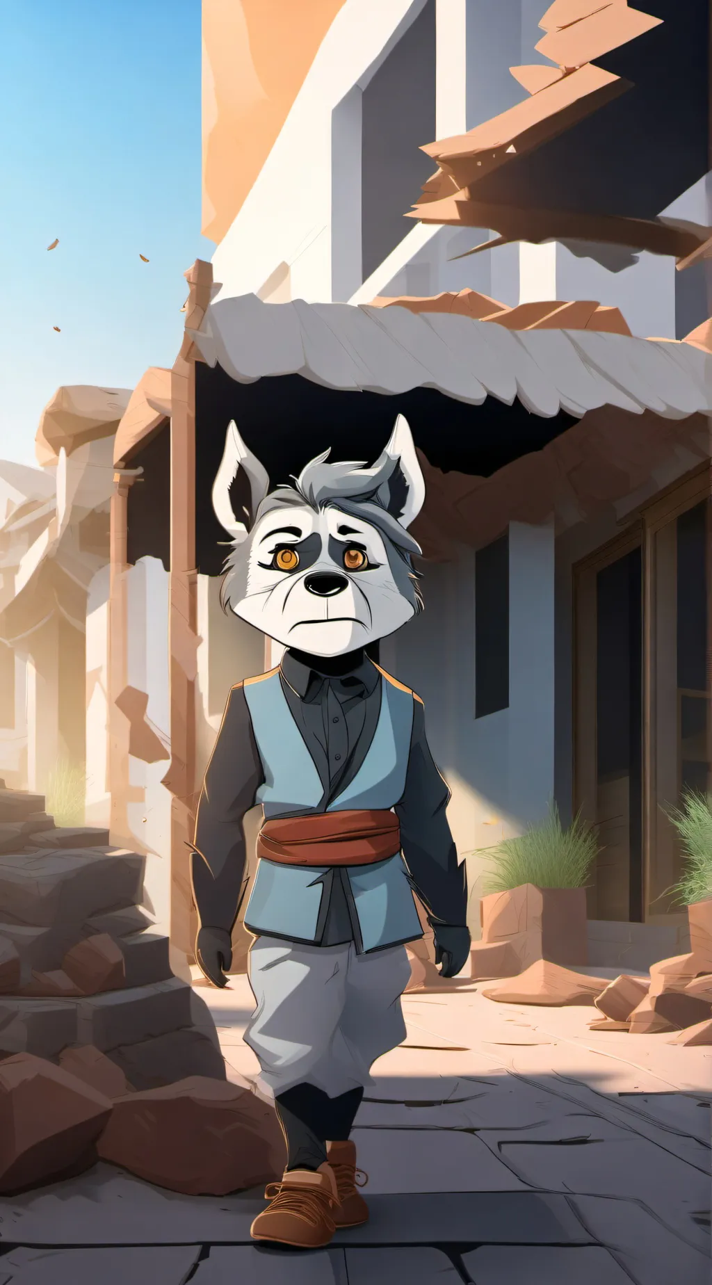 ai character: CatNap died background