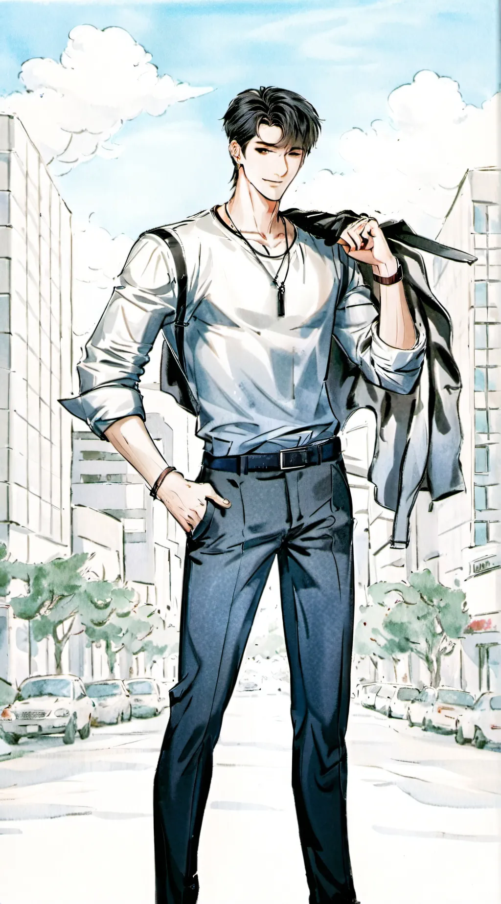 ai character: jack  background